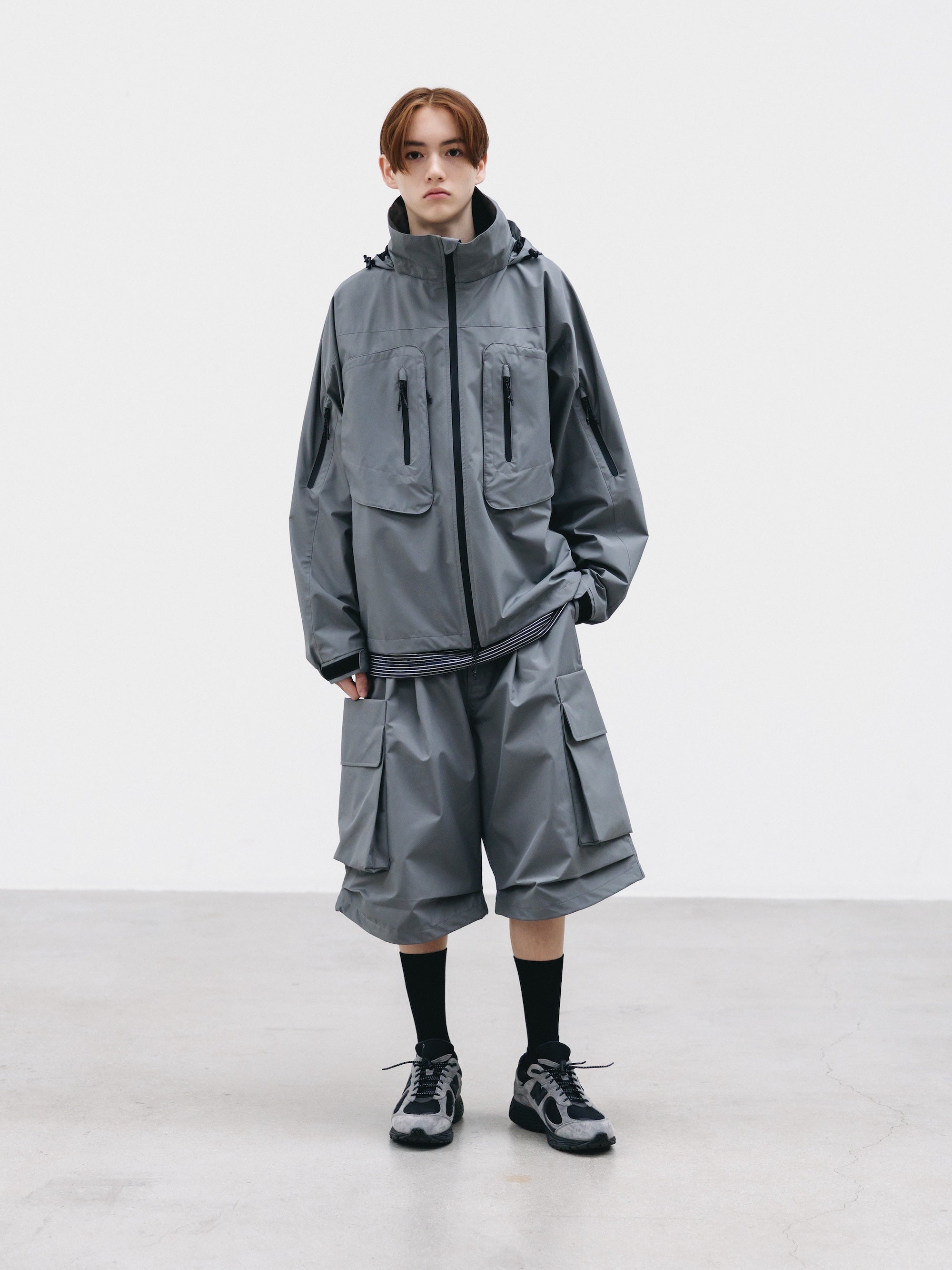 【3.4 WED 20:00- IN STOCK】+phenix WINDSTOPPER® by GORE-TEX LABS CITY HYDRO SHED JACKET (CHARCOAL GRAY)