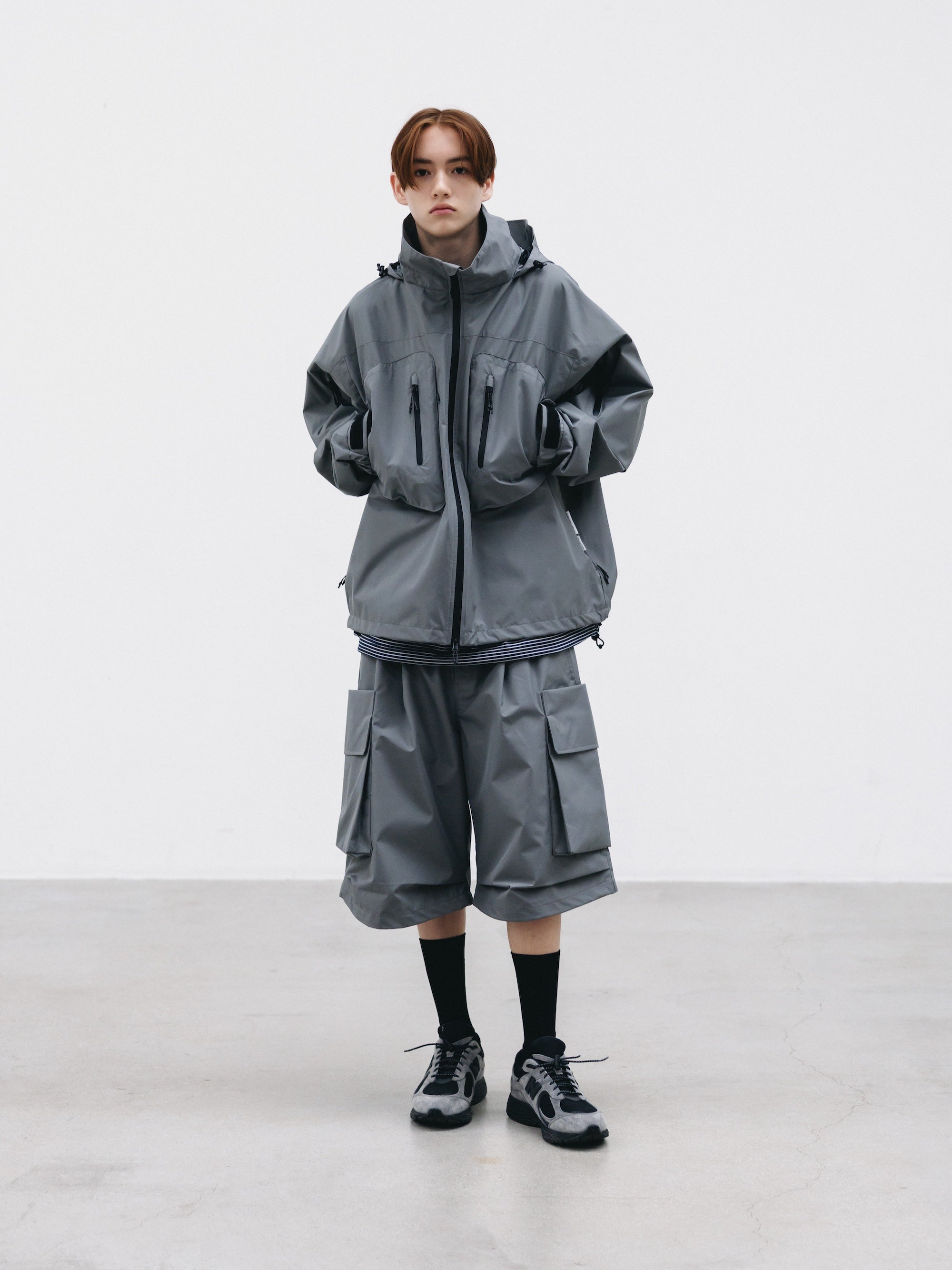 【3.4 WED 20:00- IN STOCK】+phenix WINDSTOPPER® by GORE-TEX LABS CITY HYDRO SHED JACKET (CHARCOAL GRAY)