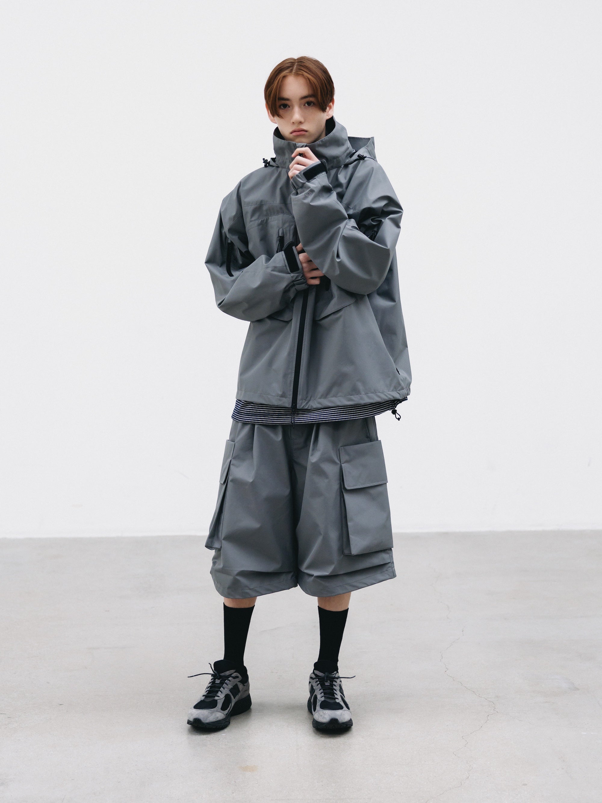 【3.4 WED 20:00- IN STOCK】+phenix WINDSTOPPER® by GORE-TEX LABS CITY HYDRO SHED JACKET (CHARCOAL GRAY)