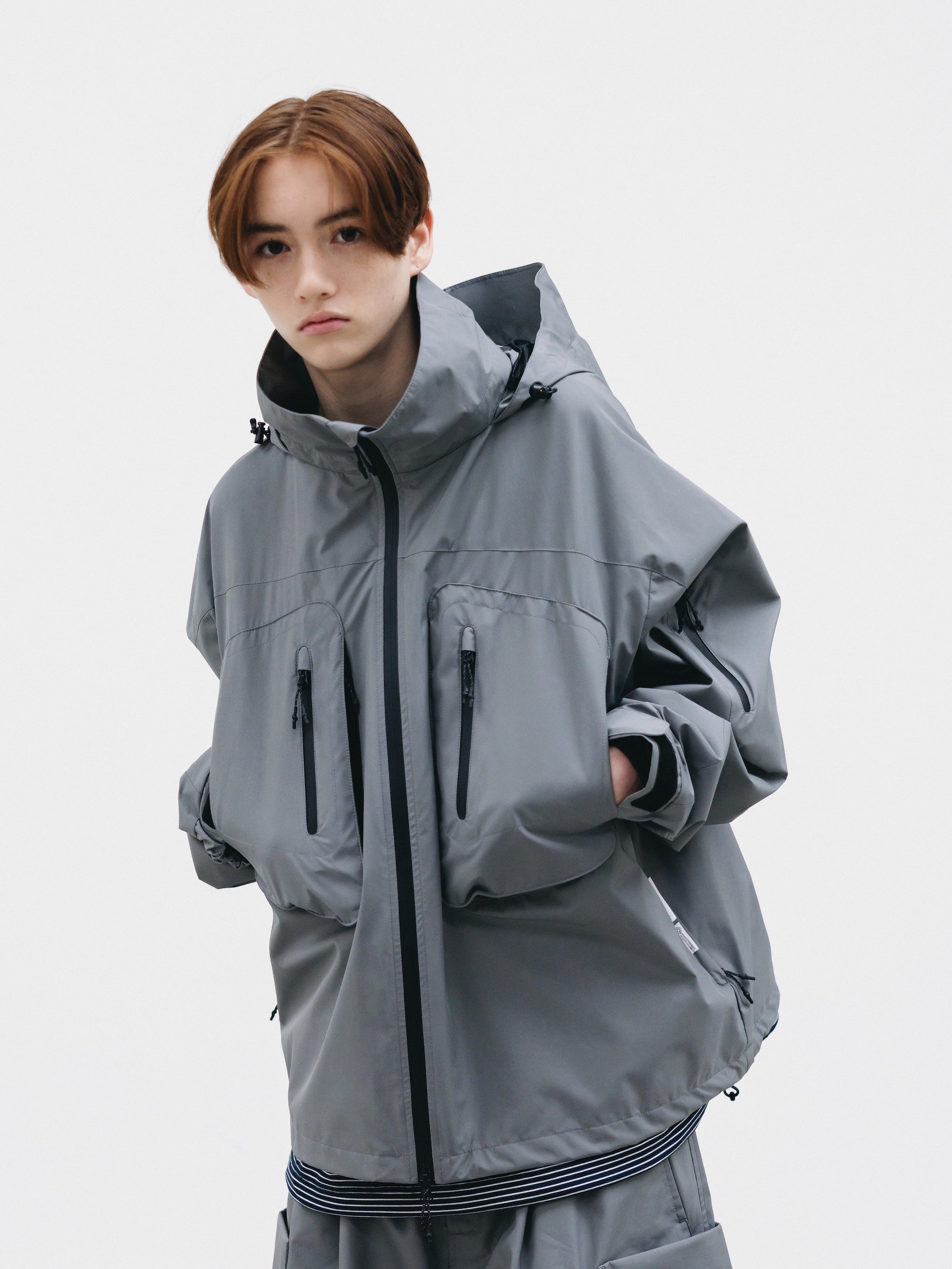 【3.4 WED 20:00- IN STOCK】+phenix WINDSTOPPER® by GORE-TEX LABS CITY HYDRO SHED JACKET (CHARCOAL GRAY)