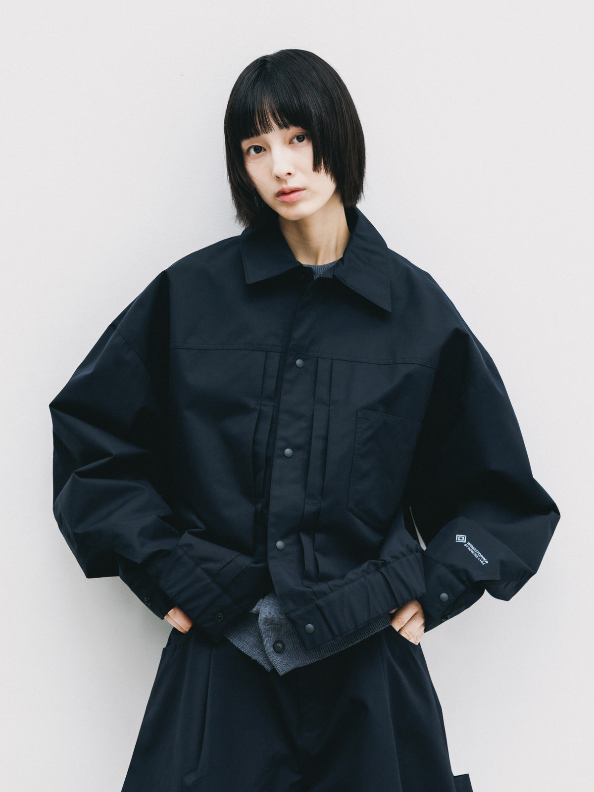 【10.28 WED 20:00- IN STOCK】 +phenix WINDSTOPPER® by GORE-TEX LABS TWILL CITY 1ST TYPE JACKET (BLACK)