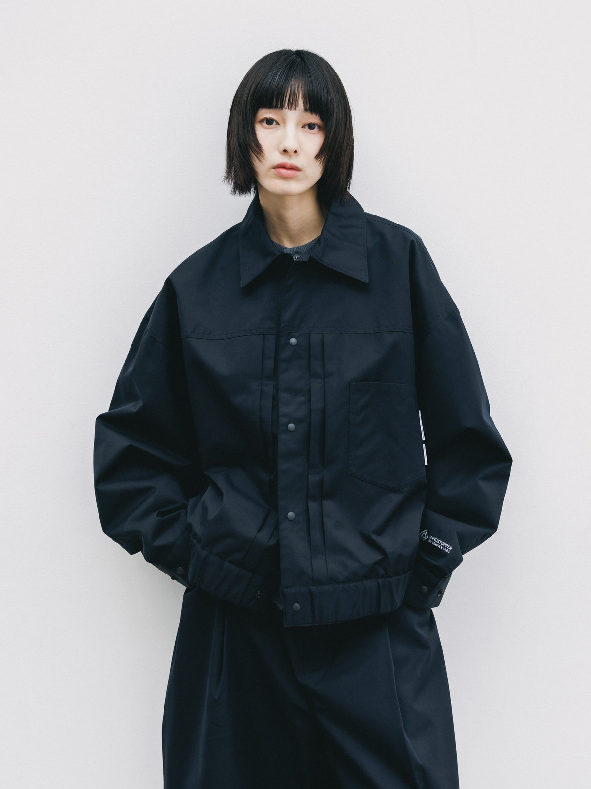 【10.28 WED 20:00- IN STOCK】 +phenix WINDSTOPPER® by GORE-TEX LABS TWILL CITY 1ST TYPE JACKET (BLACK)