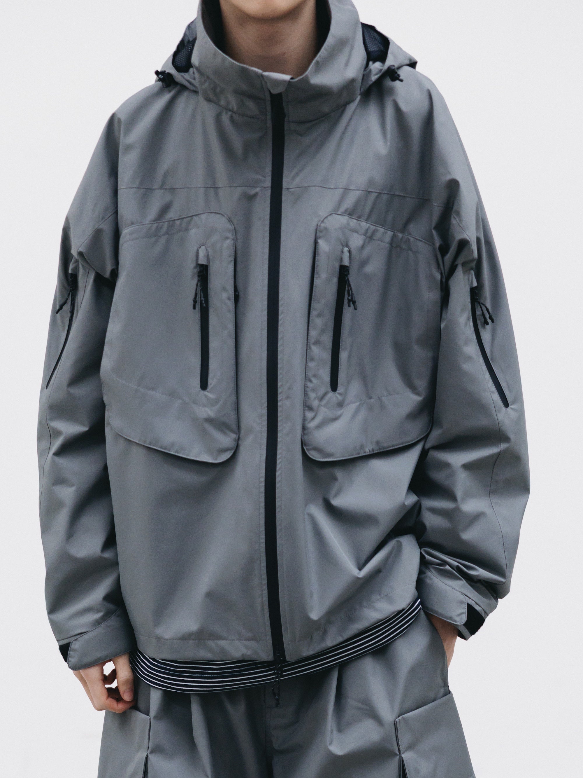 【3.4 WED 20:00- IN STOCK】+phenix WINDSTOPPER® by GORE-TEX LABS CITY HYDRO SHED JACKET (CHARCOAL GRAY)