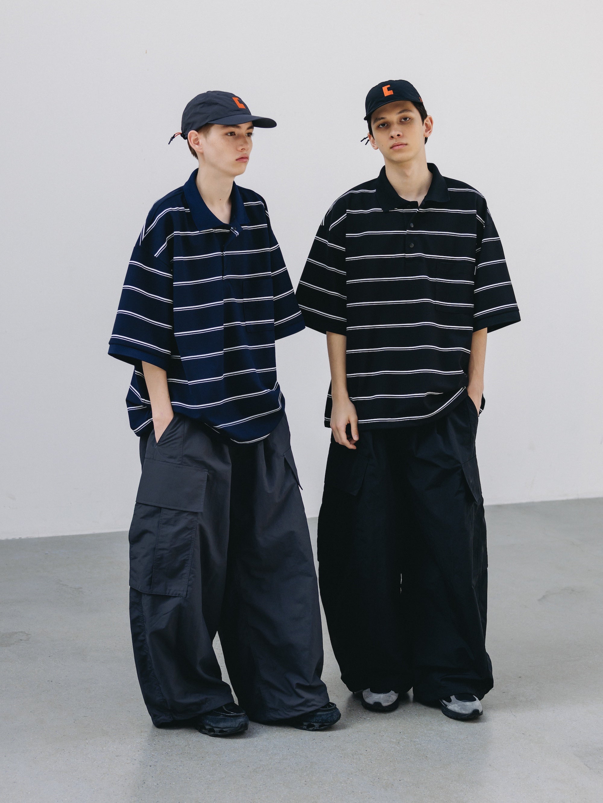 【3.11 WED 20:00- IN STOCK】ACTIVE CITY MEGA POCKET BALLOON CARGO PANTS (BLACK)