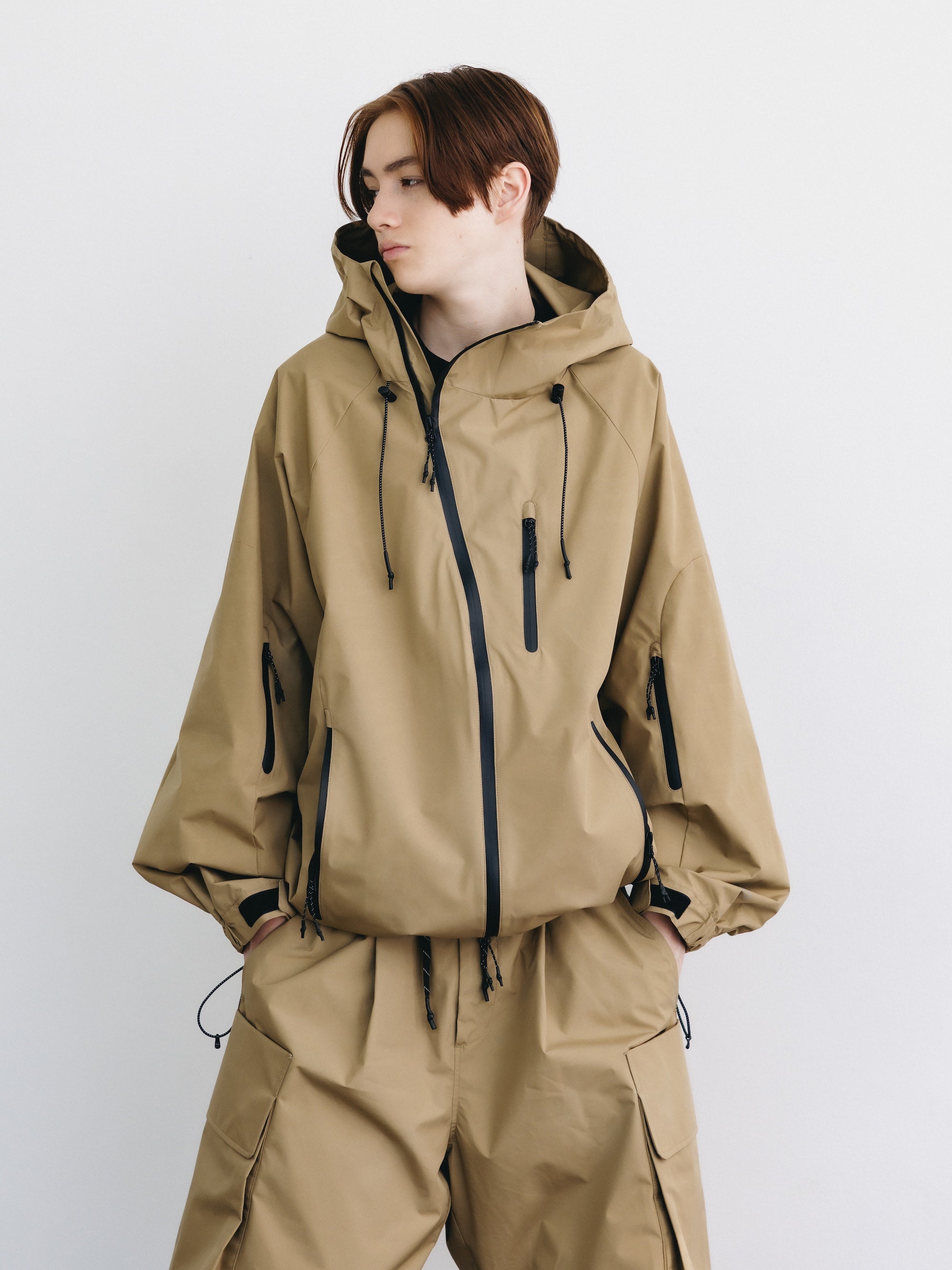 +phenix WINDSTOPPER® by GORE-TEX LABS CITY MOUNTAIN JACKET (CAMEL BEIGE)