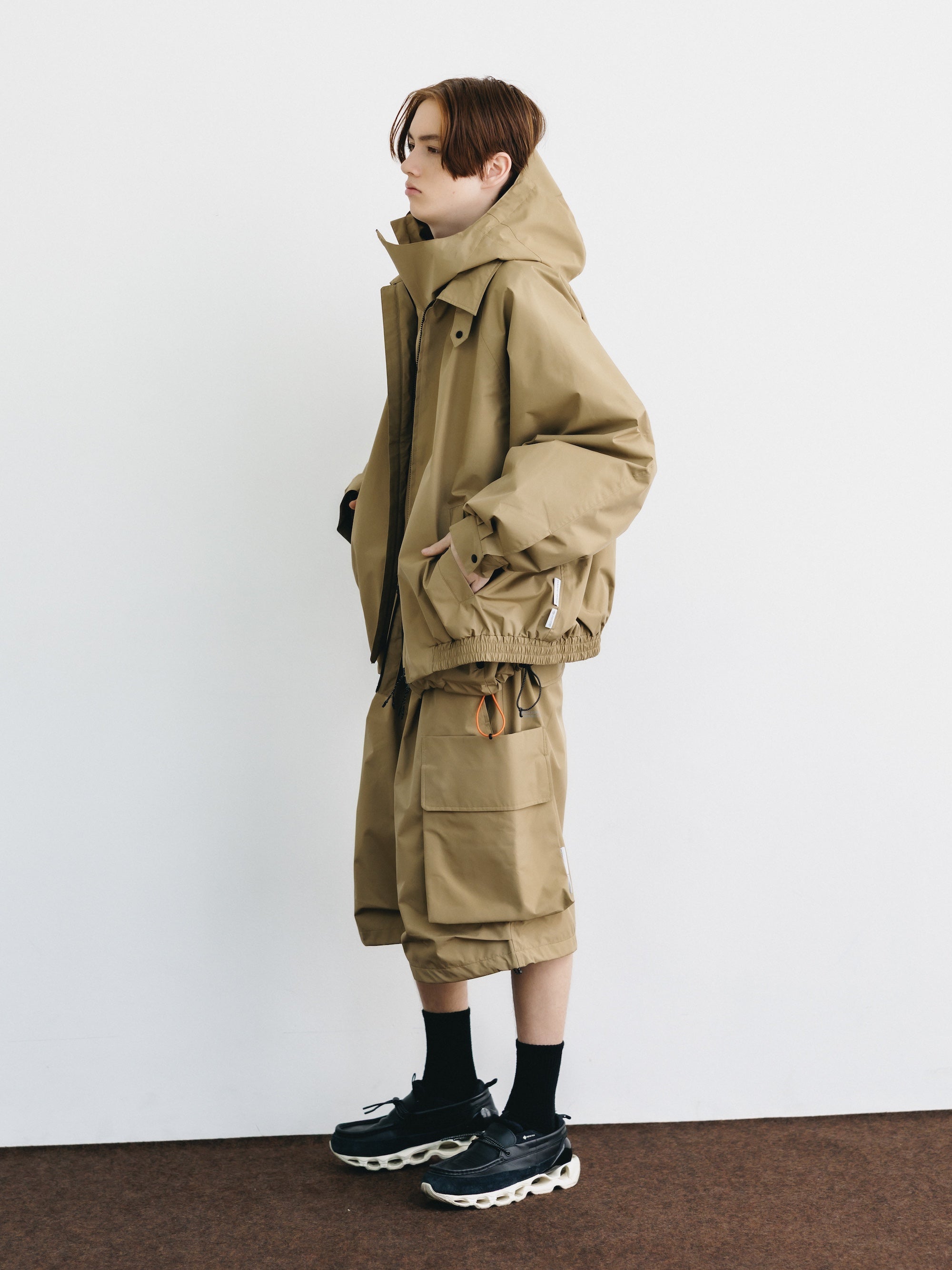 +phenix WINDSTOPPER® by GORE-TEX LABS ACTIVE CITY UTILITY JACKET (CAMEL BEIGE)