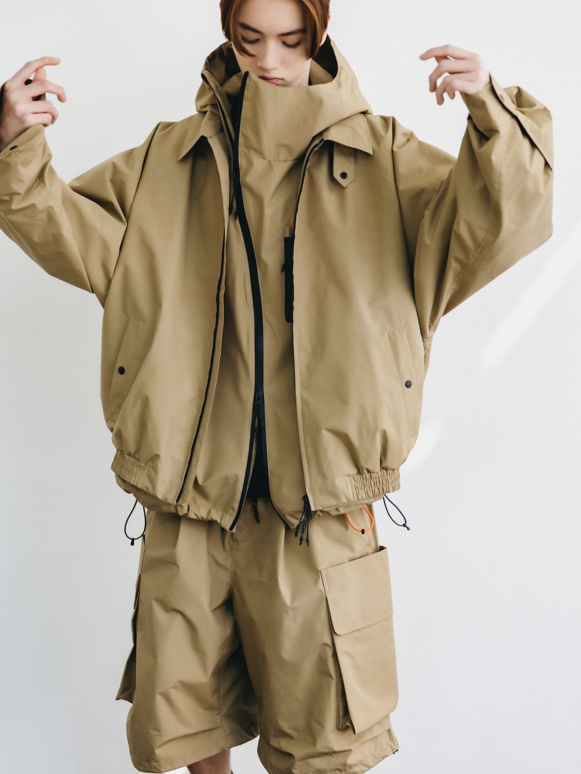 +phenix WINDSTOPPER® by GORE-TEX LABS CITY MOUNTAIN JACKET (CAMEL BEIGE)