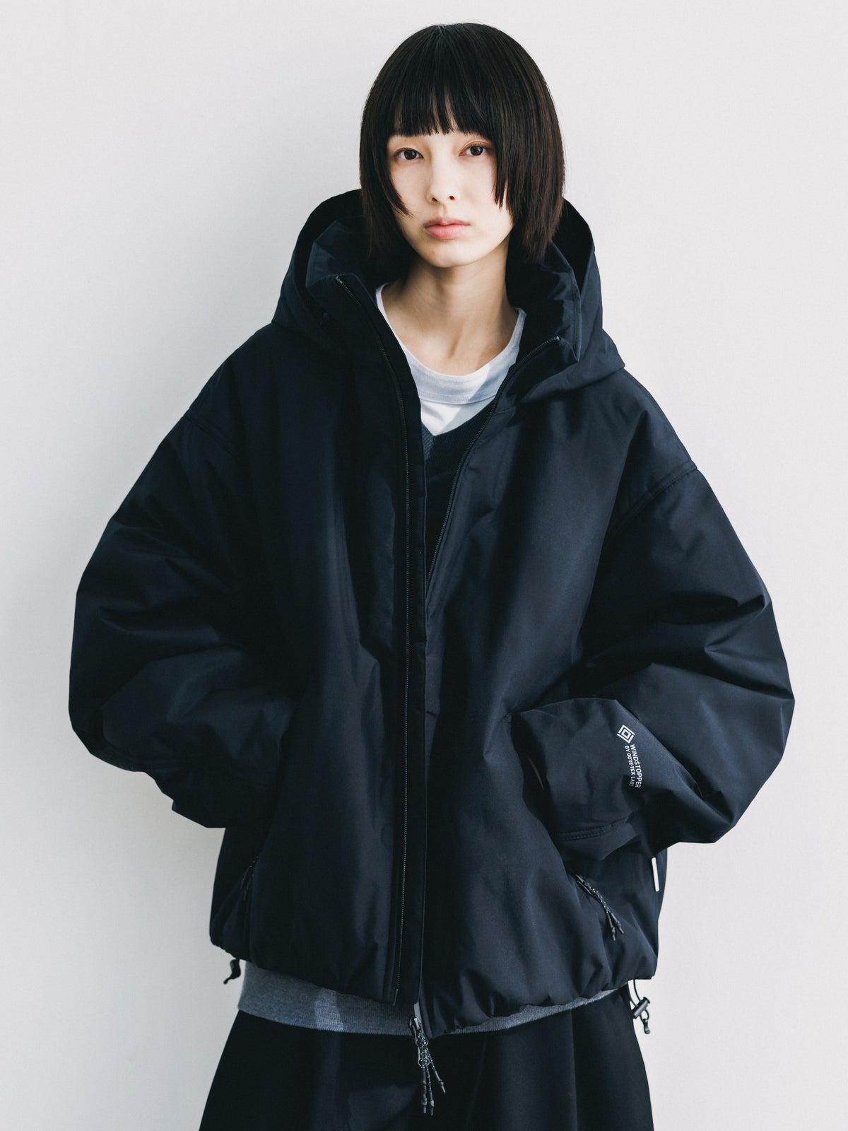 【10.28 WED 20:00- IN STOCK】 +phenix WINDSTOPPER® by GORE-TEX LABS CITY UTILITY INSULATED JACKET TYPE 1 (BLACK)