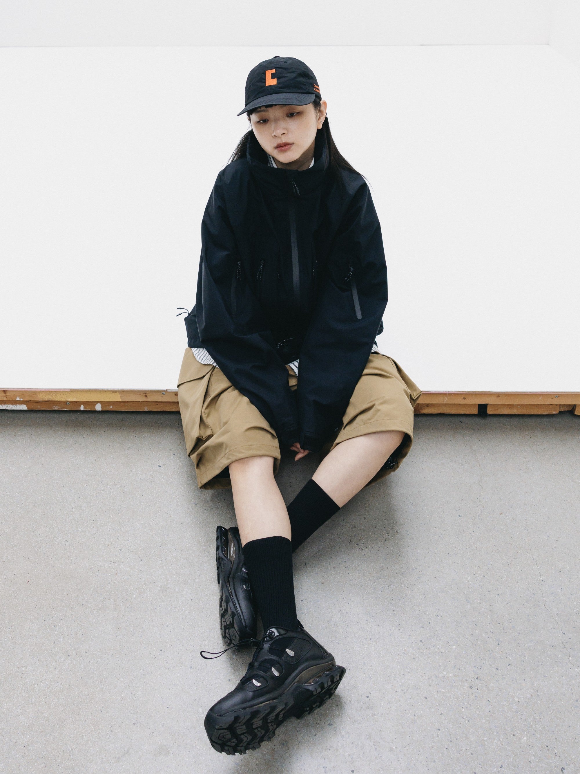 【6.27 SAT 20:00- IN STOCK】+phenix WINDSTOPPER® by GORE-TEX LABS TWILL CITY MILITARY HALF PANTS 001 (CAMEL BEIGE)