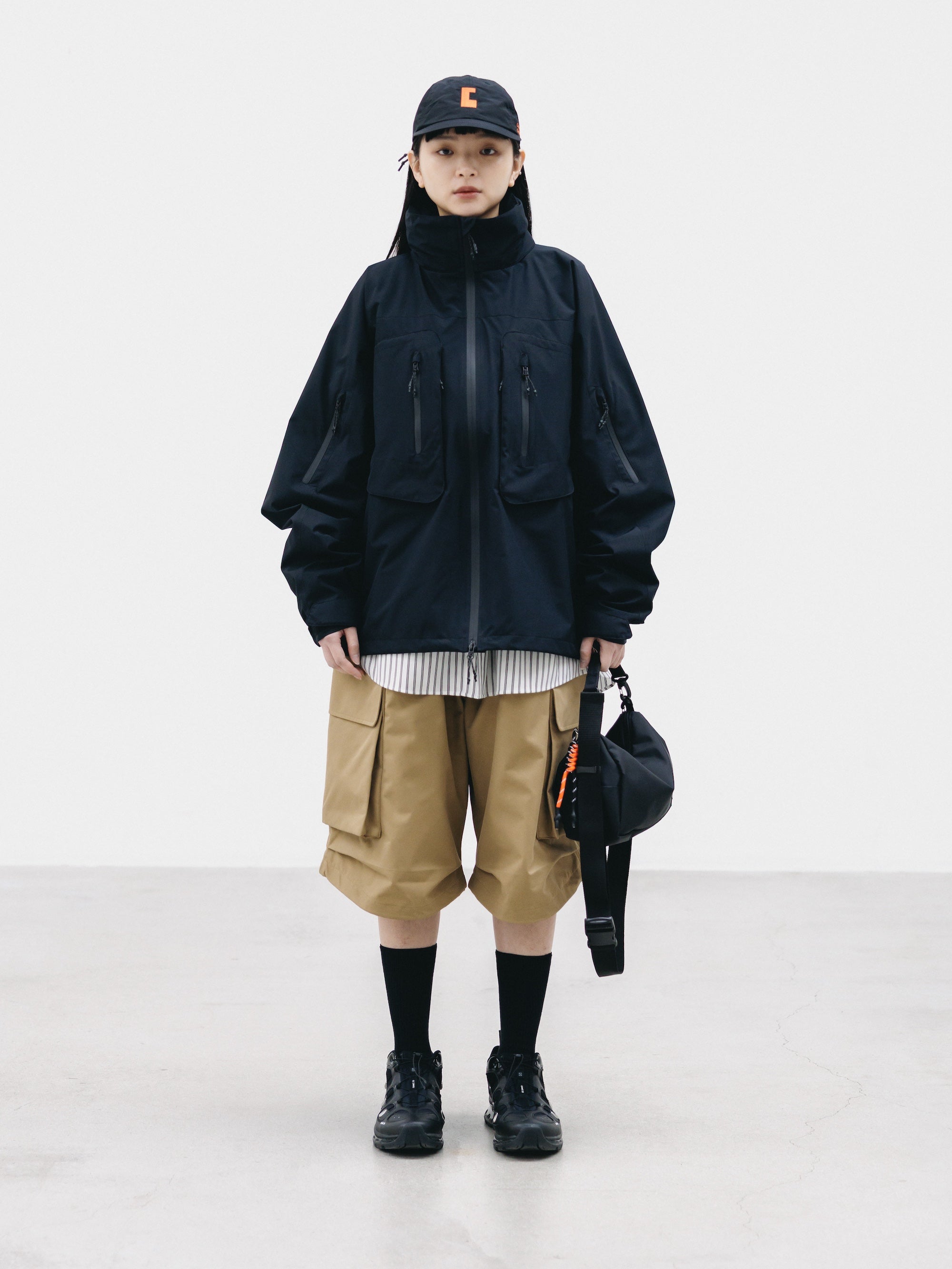 【3.4 WED 20:00- IN STOCK】+phenix WINDSTOPPER® by GORE-TEX LABS CITY HYDRO SHED JACKET (BLACK)