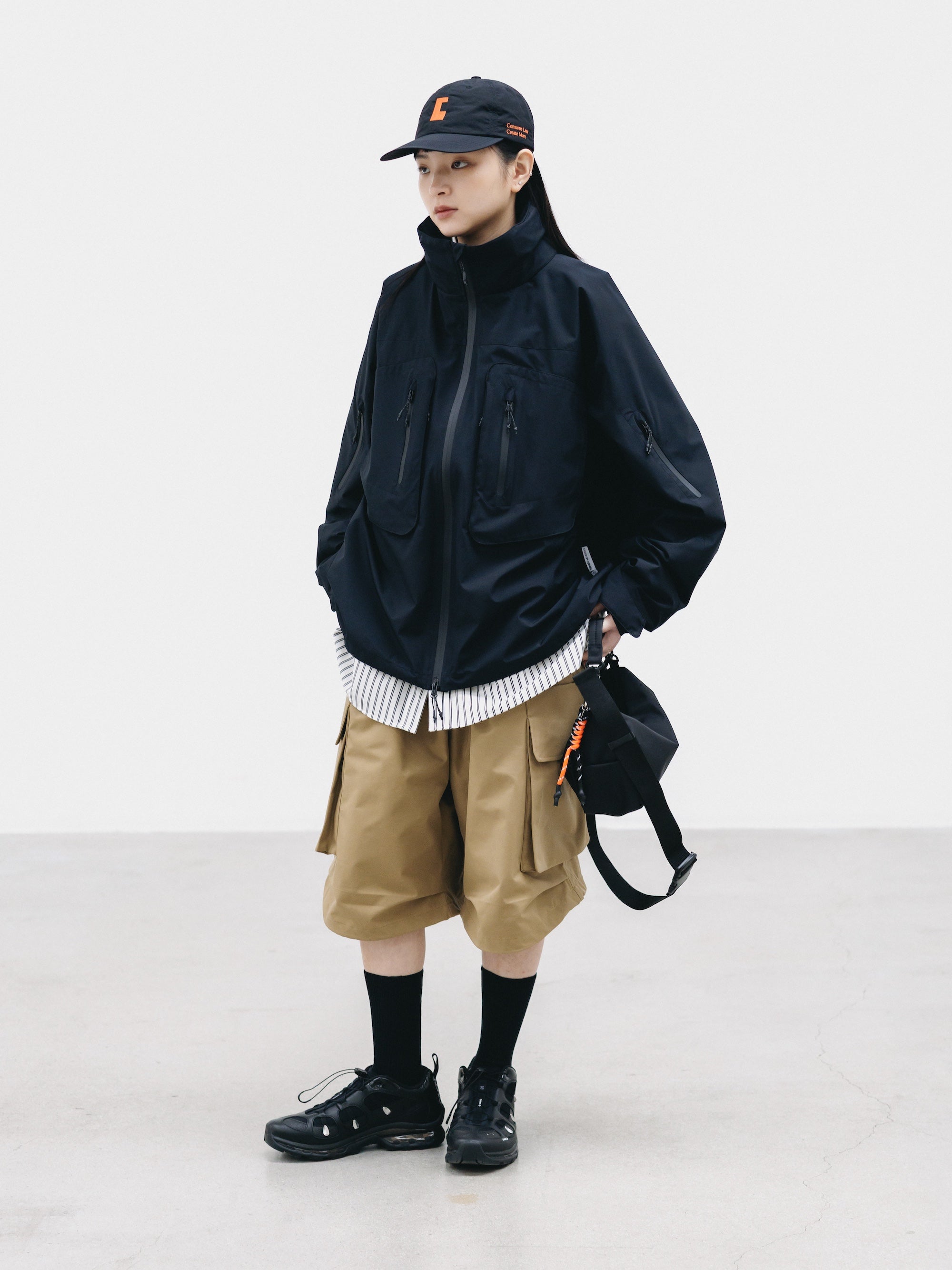 【3.4 WED 20:00- IN STOCK】+phenix WINDSTOPPER® by GORE-TEX LABS CITY HYDRO SHED JACKET (BLACK)