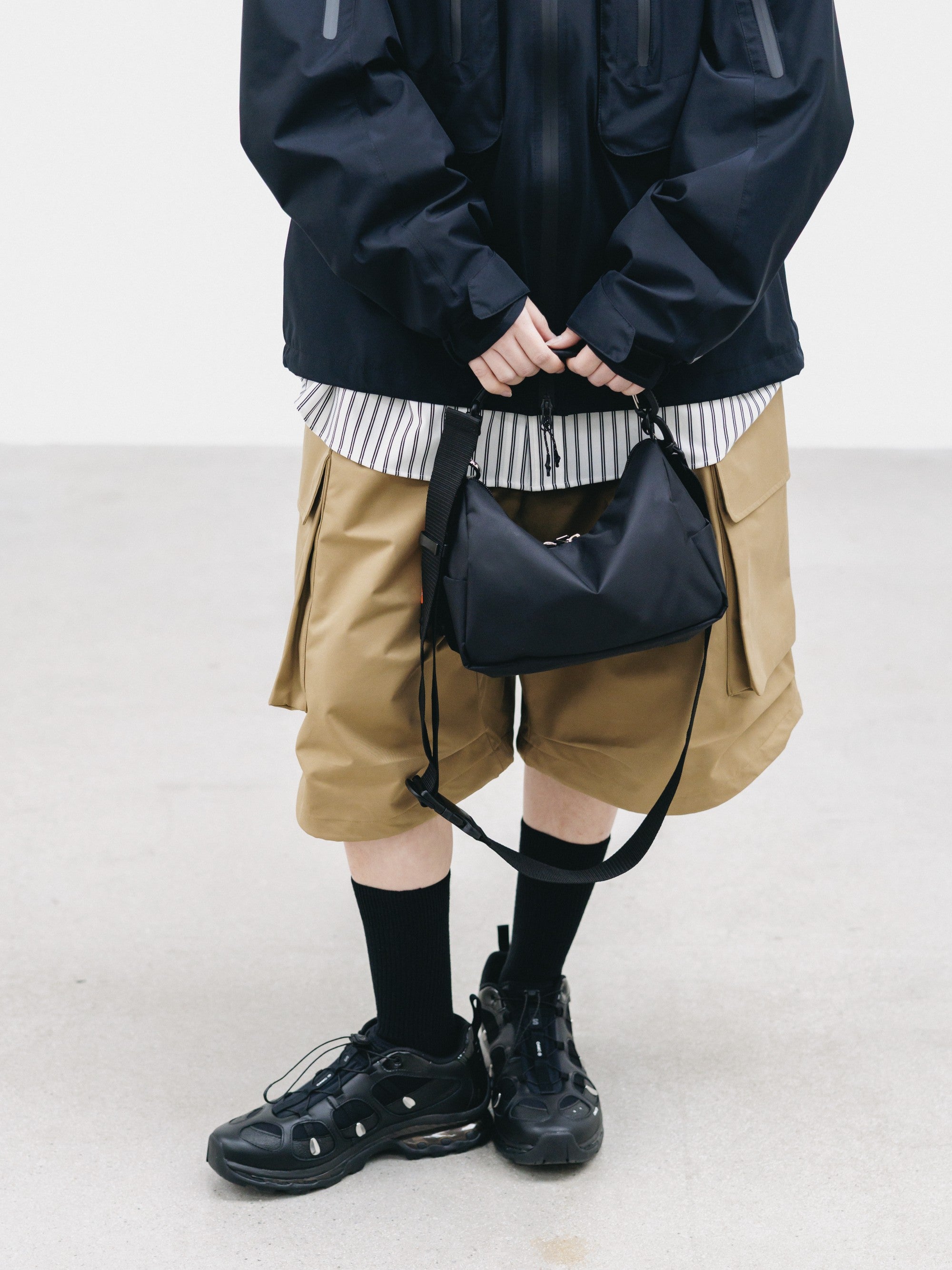 【6.27 SAT 20:00- IN STOCK】+phenix WINDSTOPPER® by GORE-TEX LABS TWILL CITY MILITARY HALF PANTS 001 (CAMEL BEIGE)