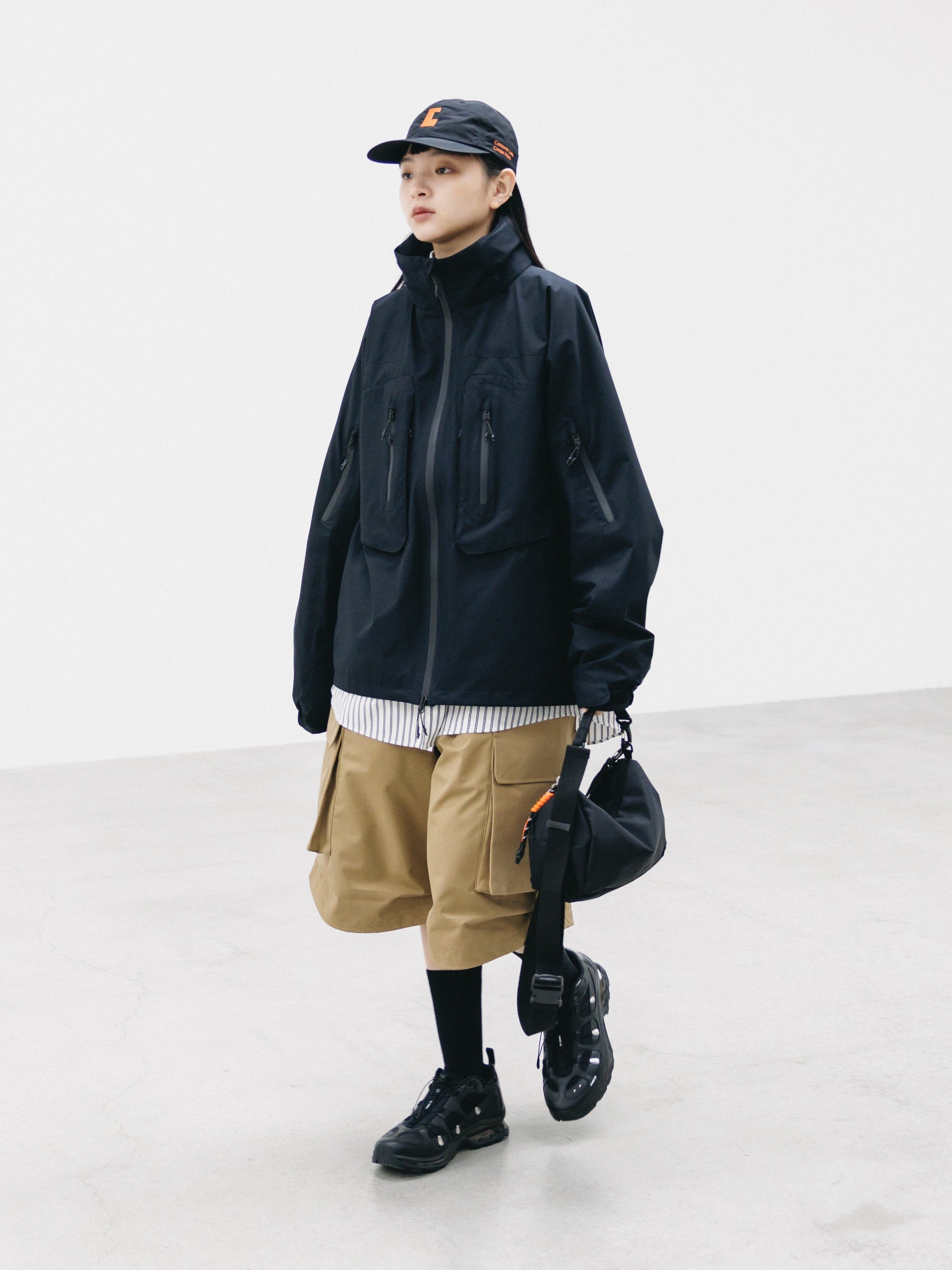 【6.27 SAT 20:00- IN STOCK】+phenix WINDSTOPPER® by GORE-TEX LABS TWILL CITY MILITARY HALF PANTS 001 (CAMEL BEIGE)