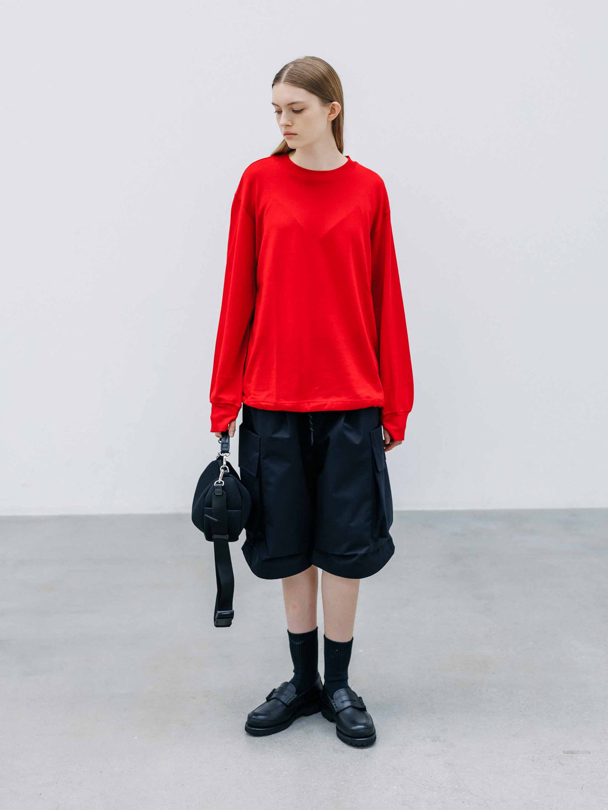 【9.12 SAT 20:00- IN STOCK】W-MESH DAYOFF BAG MINI (BLACK)
