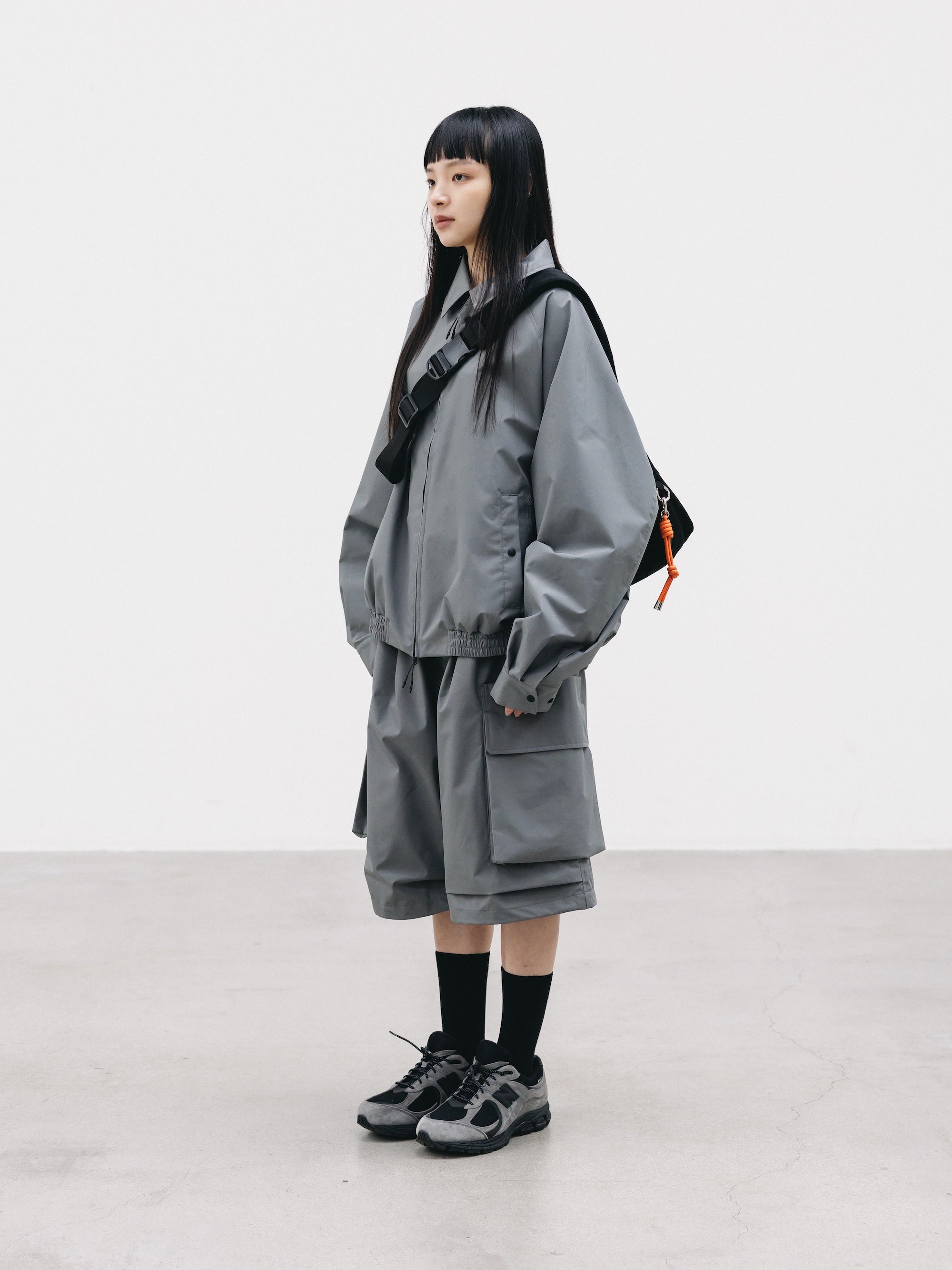 +phenix WINDSTOPPER® by GORE-TEX LABS CITY MILITARY HALF PANTS 001 (CHARCOAL GRAY)