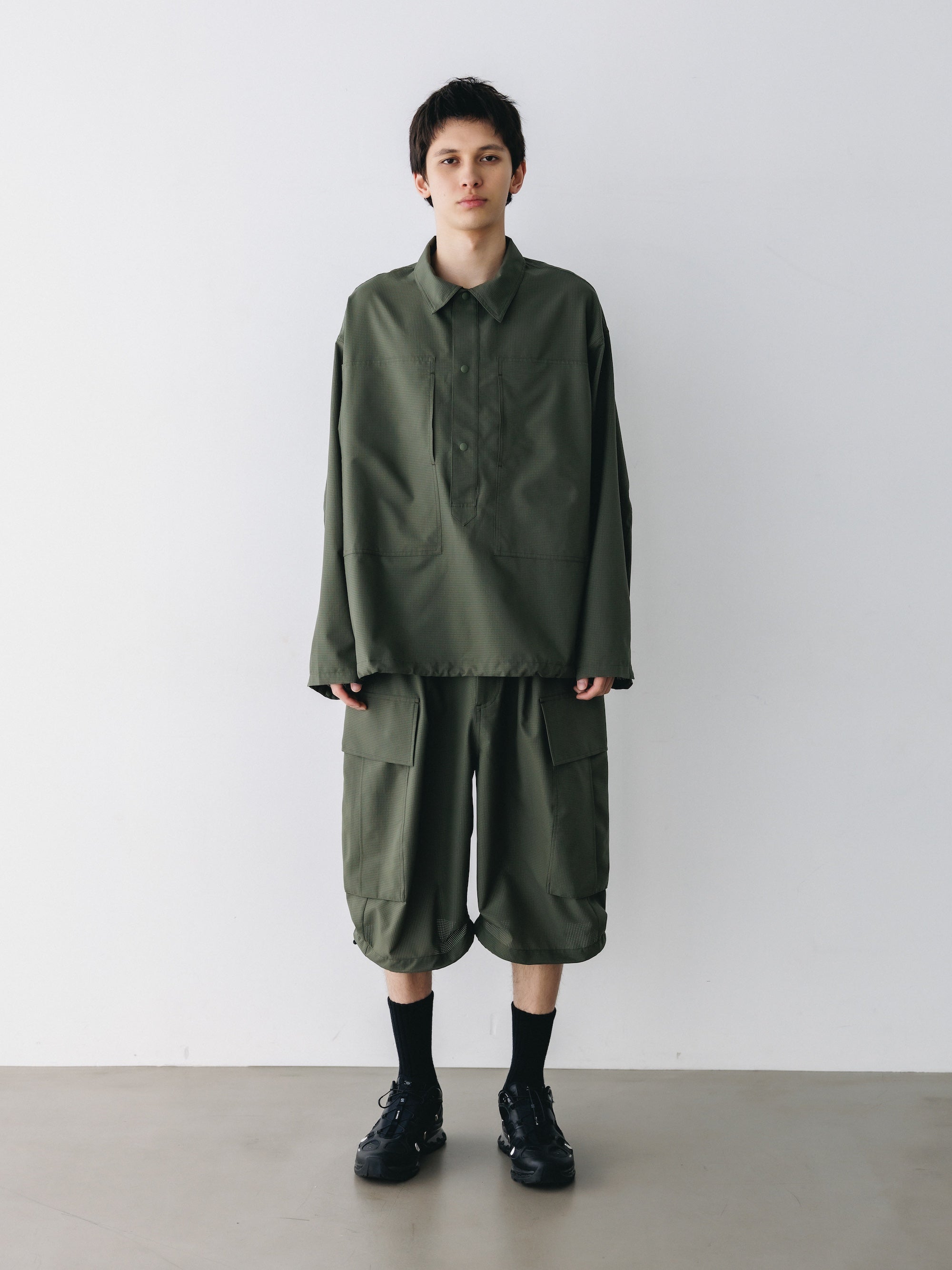 【4.11 SAT 20:00- IN STOCK】COOLDOTS® M-35 PULLOVER JACKET (OLIVE)