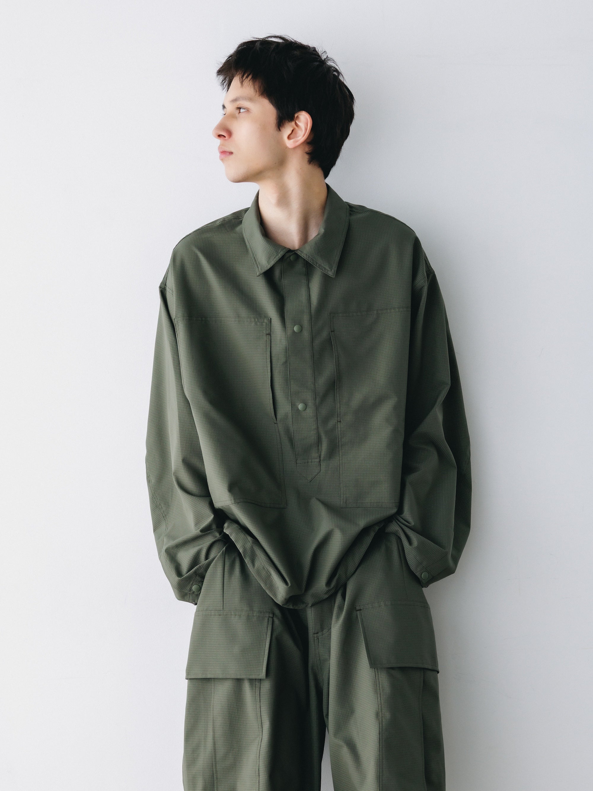 【4.11 SAT 20:00- IN STOCK】COOLDOTS® M-35 PULLOVER JACKET (OLIVE)