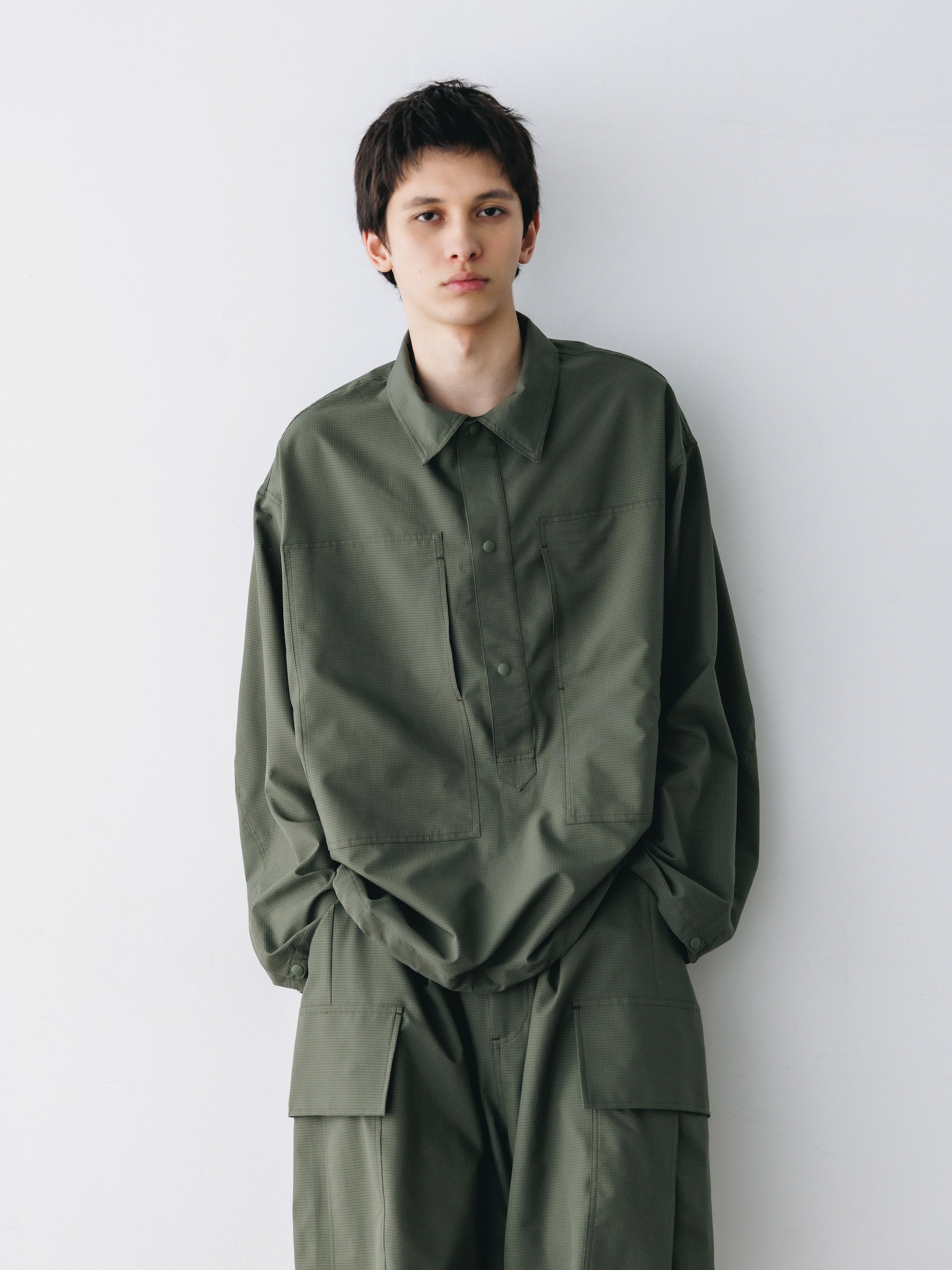 【4.11 SAT 20:00- IN STOCK】COOLDOTS® M-35 PULLOVER JACKET (OLIVE)