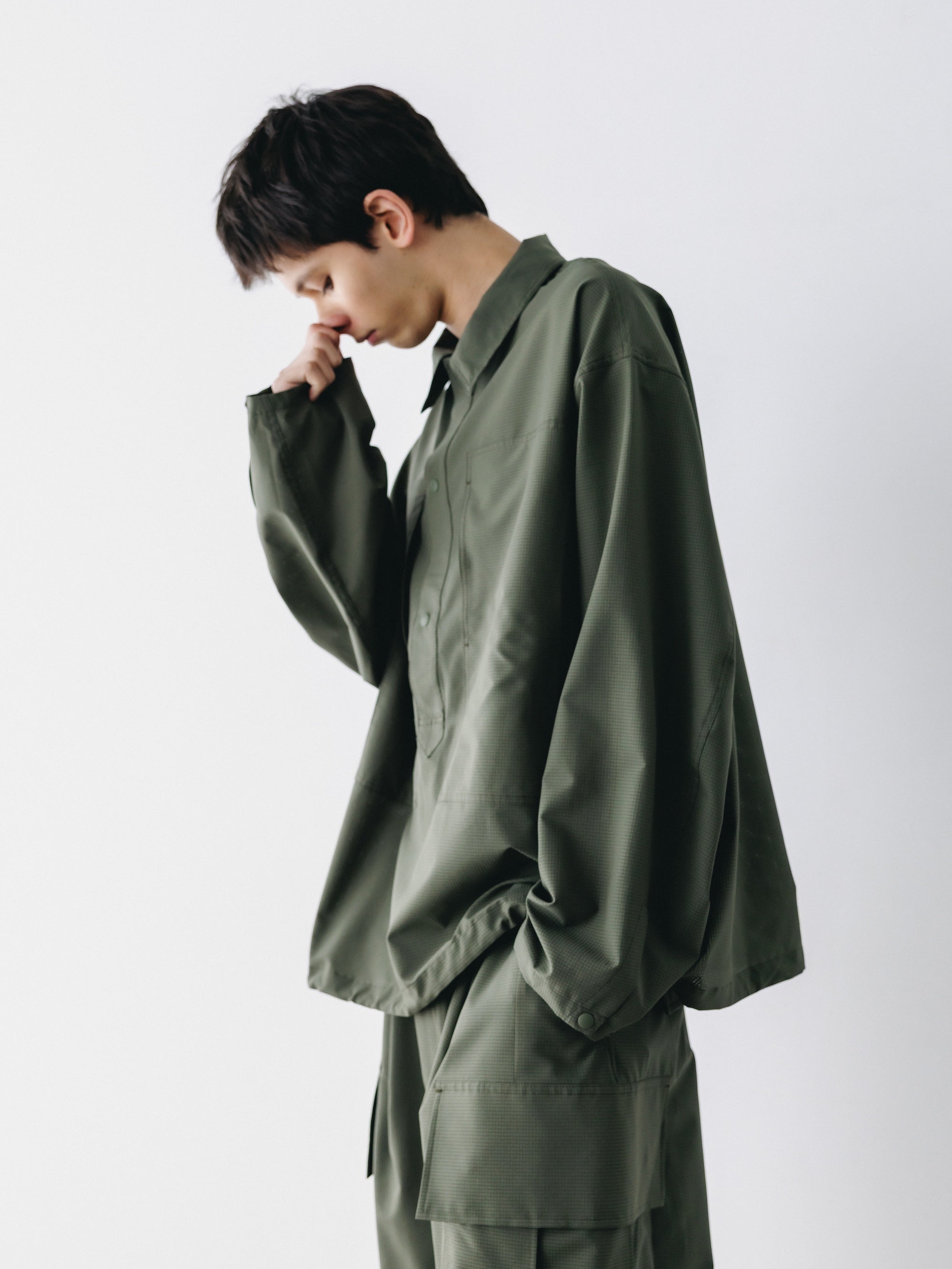 【4.11 SAT 20:00- IN STOCK】COOLDOTS® M-35 PULLOVER JACKET (OLIVE)