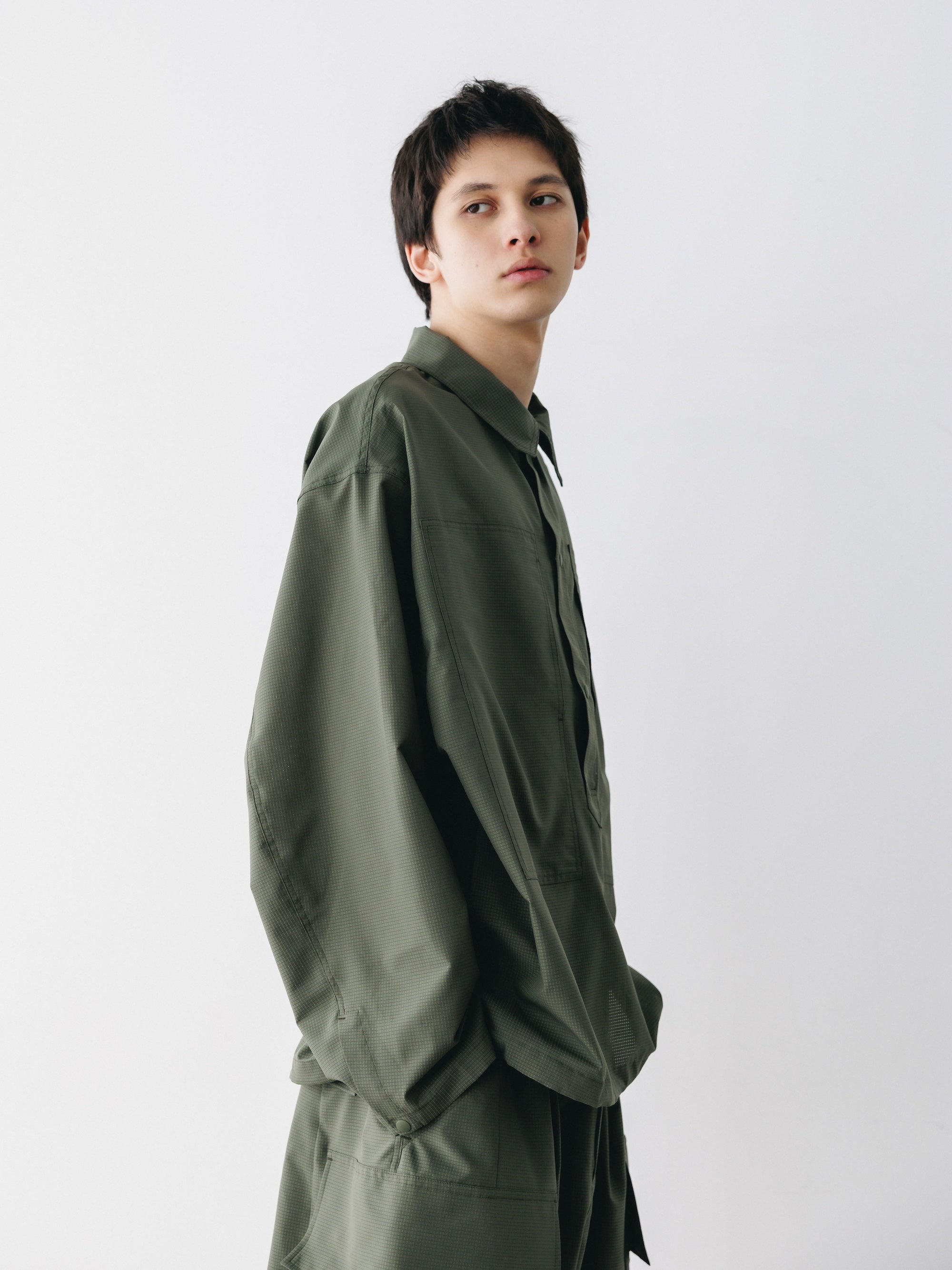 【4.11 SAT 20:00- IN STOCK】COOLDOTS® M-35 PULLOVER JACKET (OLIVE)