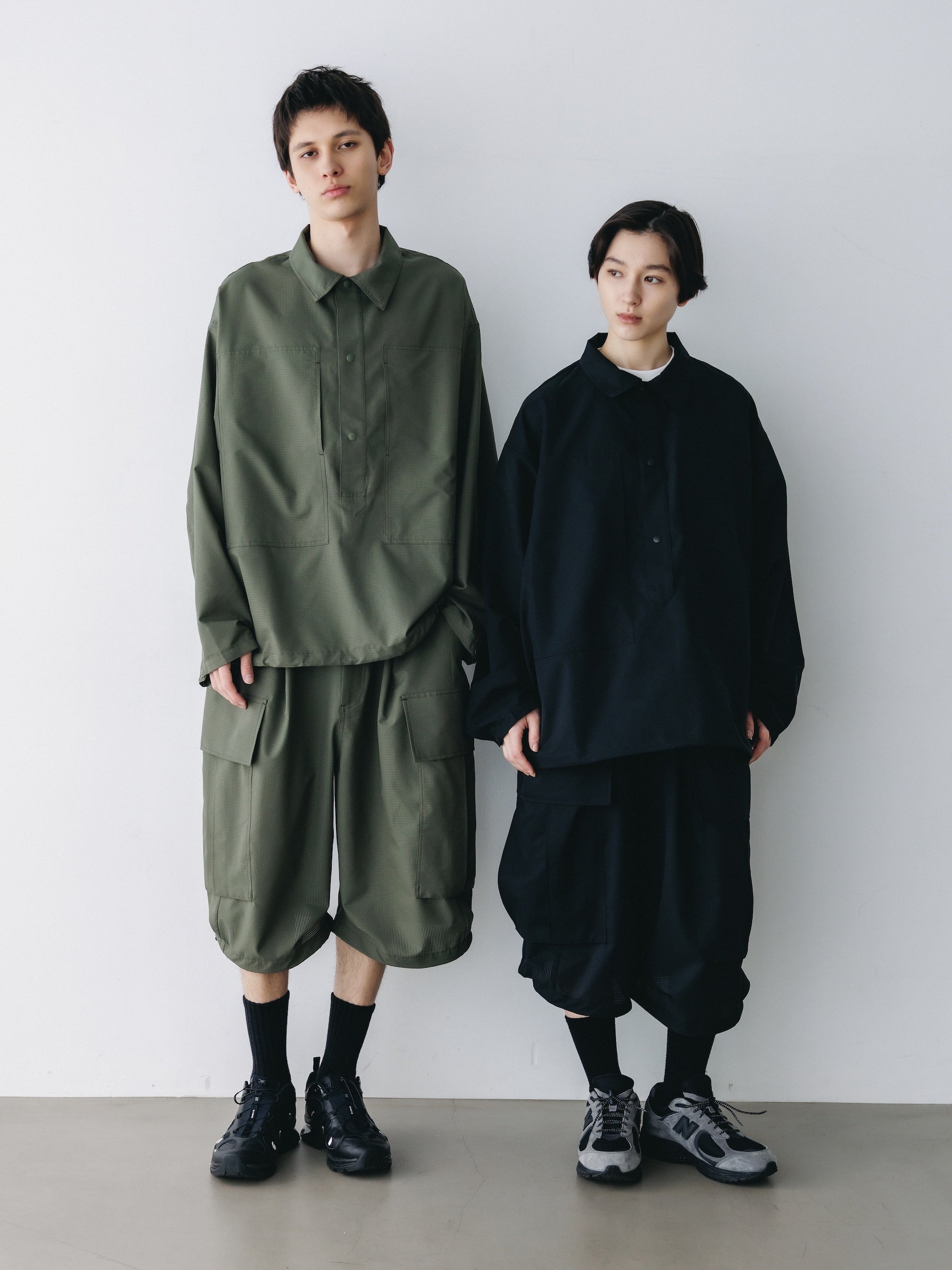 【4.11 SAT 20:00- IN STOCK】COOLDOTS® M-35 PULLOVER JACKET (BLACK)