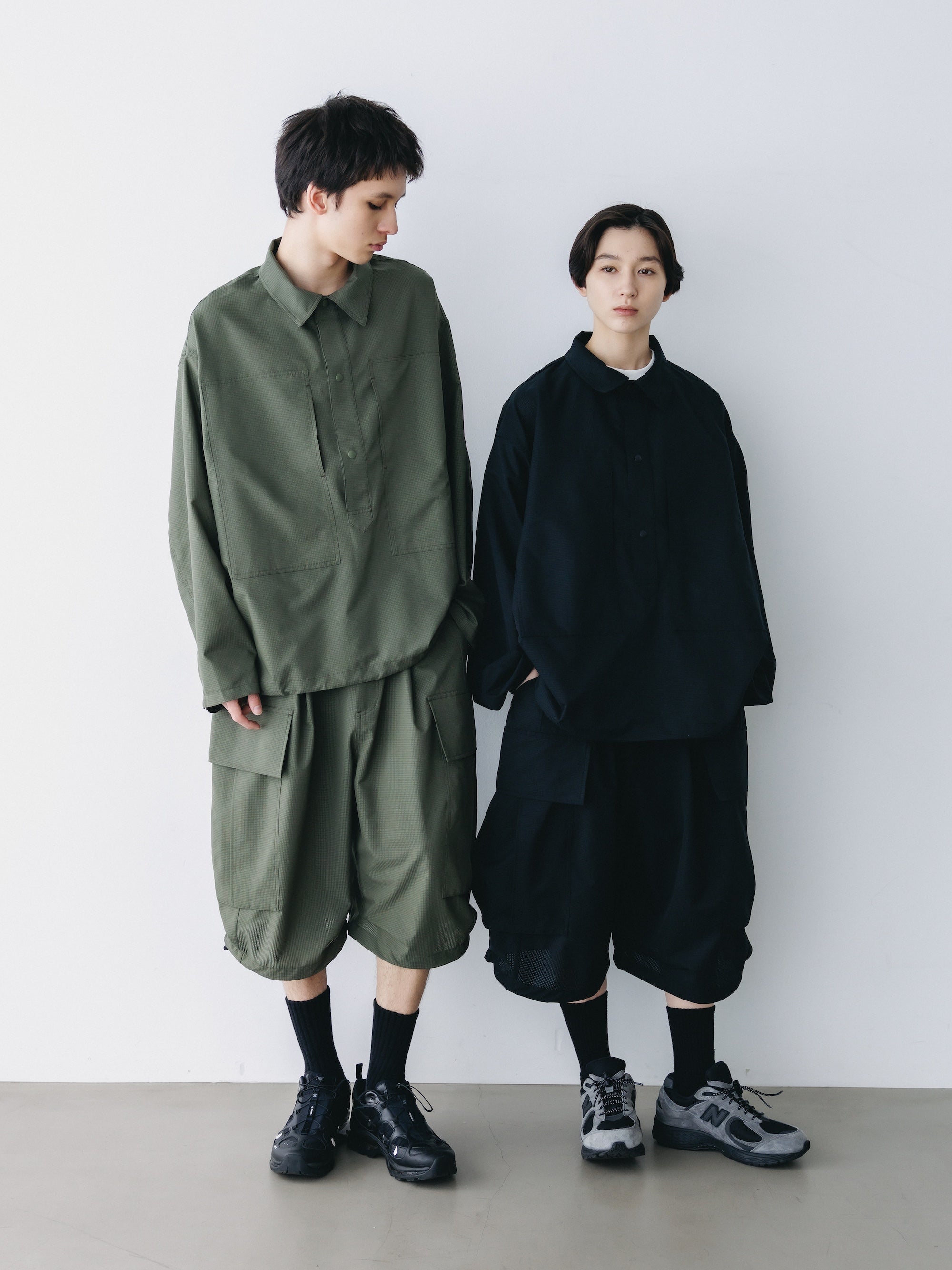 【4.11 SAT 20:00- IN STOCK】COOLDOTS® M-35 PULLOVER JACKET (BLACK)