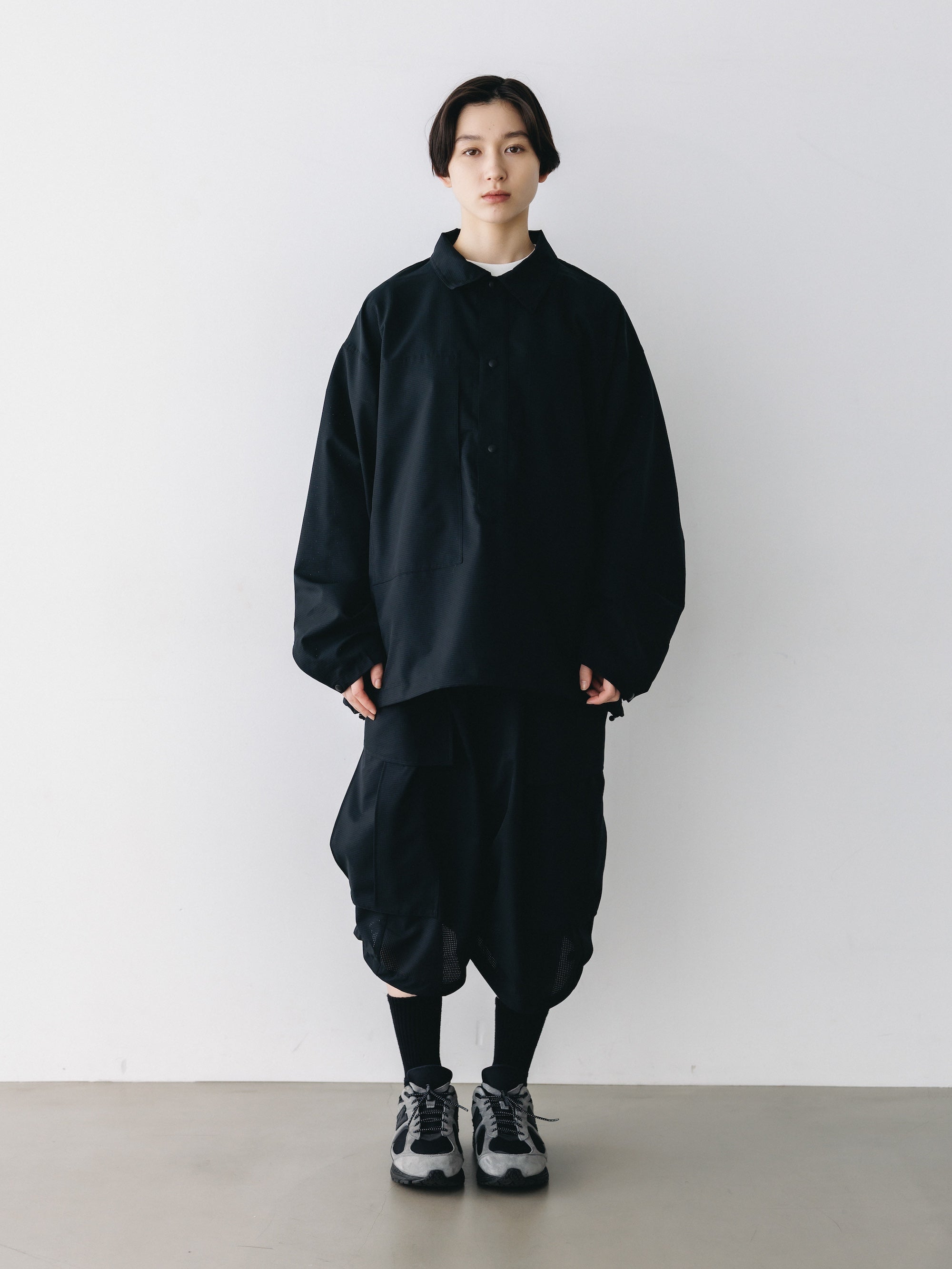 【4.11 SAT 20:00- IN STOCK】COOLDOTS® M-35 PULLOVER JACKET (BLACK)