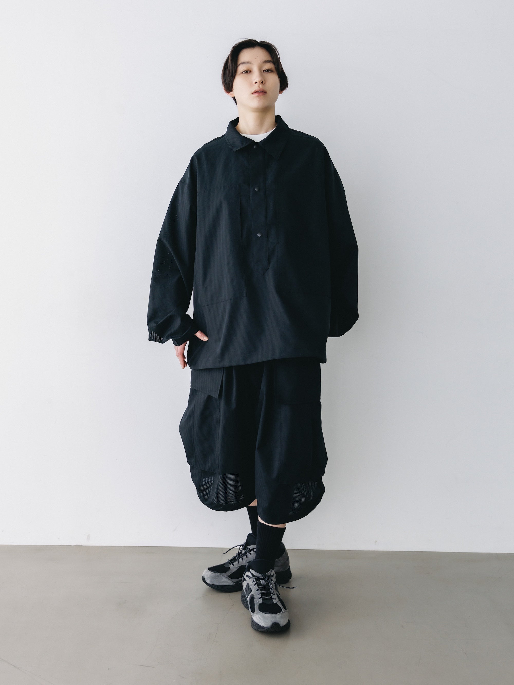 【4.11 SAT 20:00- IN STOCK】COOLDOTS® M-35 PULLOVER JACKET (BLACK)