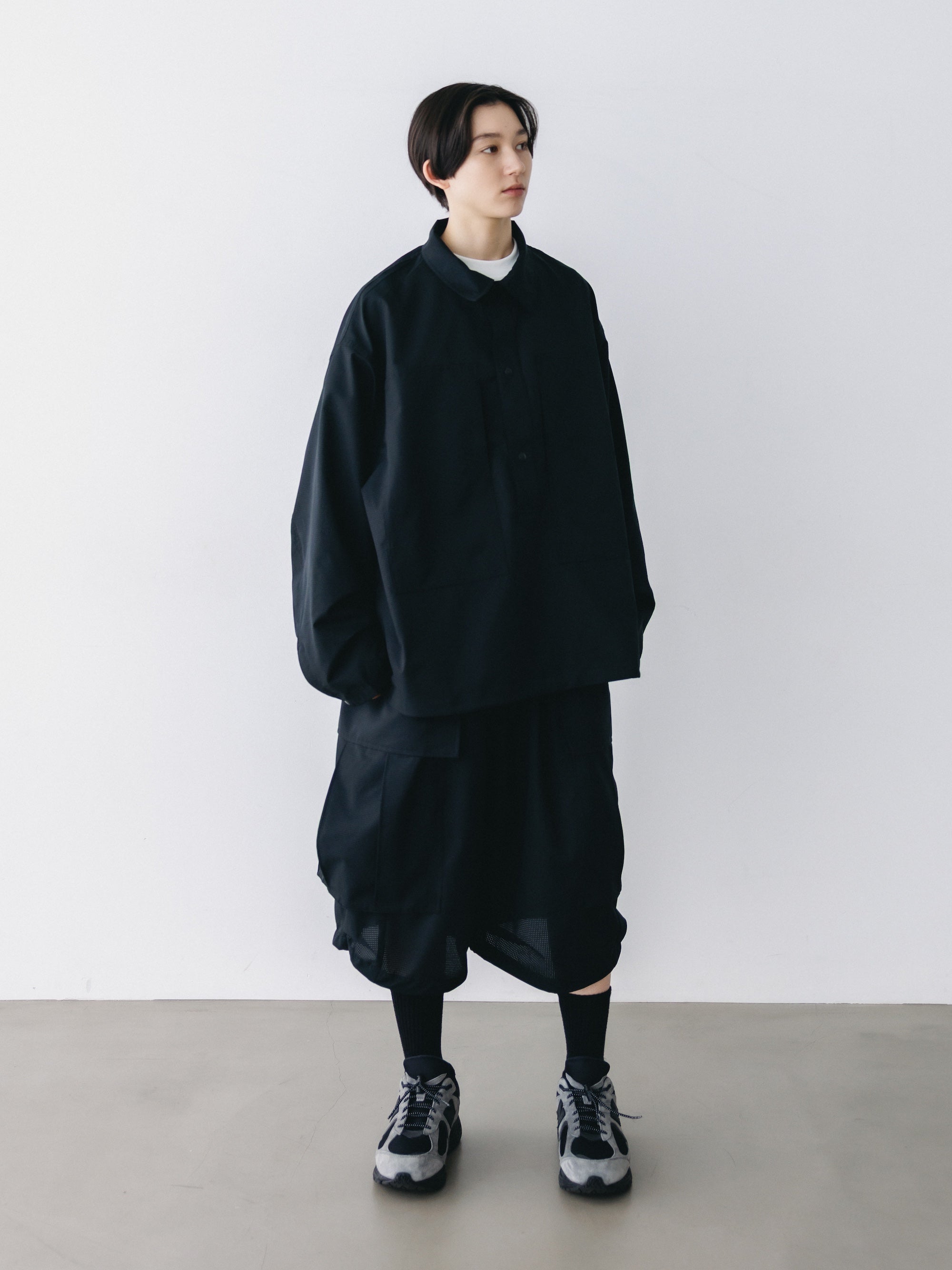 【4.11 SAT 20:00- IN STOCK】COOLDOTS® M-35 PULLOVER JACKET (BLACK)