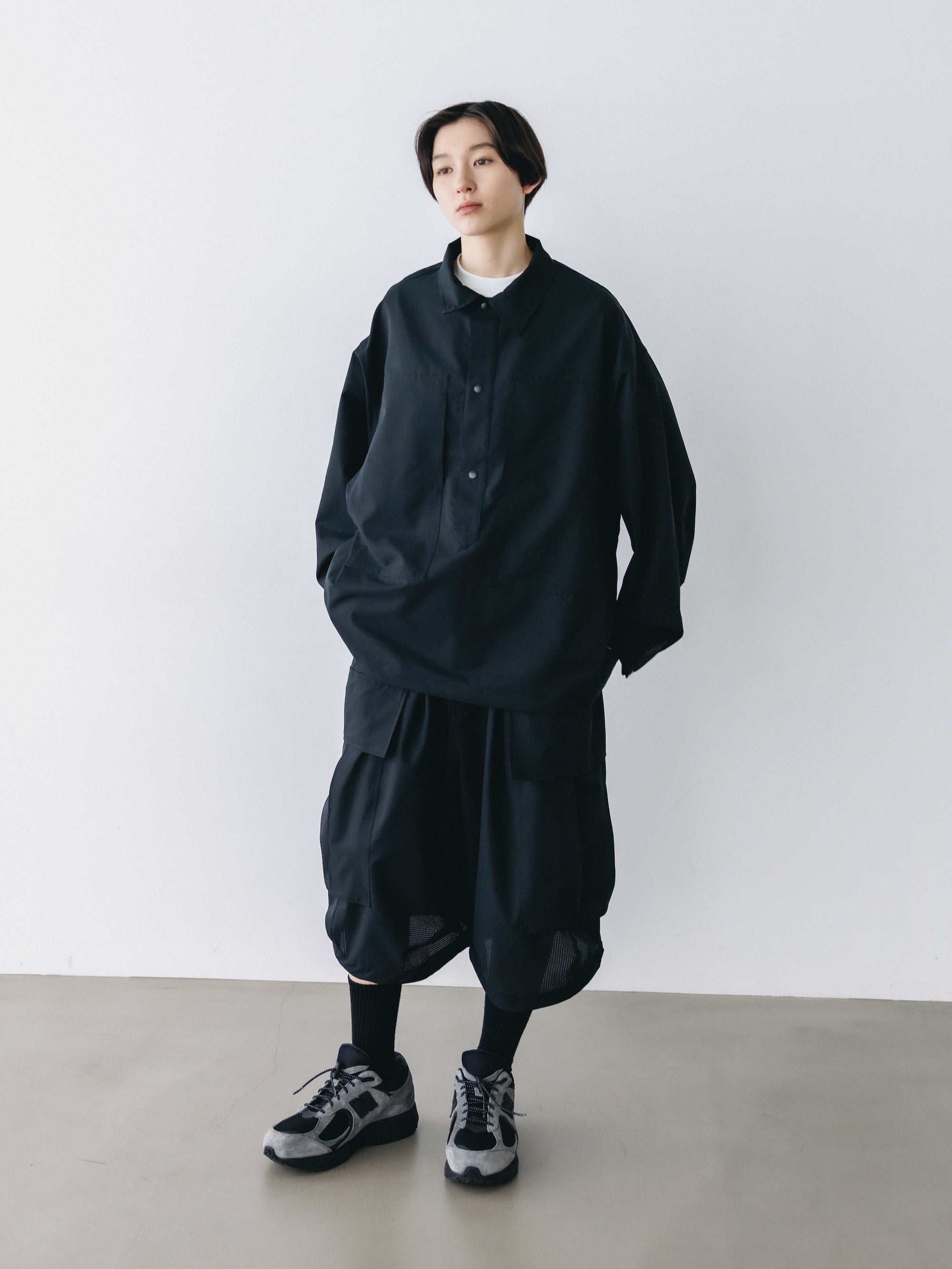 【4.11 SAT 20:00- IN STOCK】COOLDOTS® M-35 PULLOVER JACKET (BLACK)