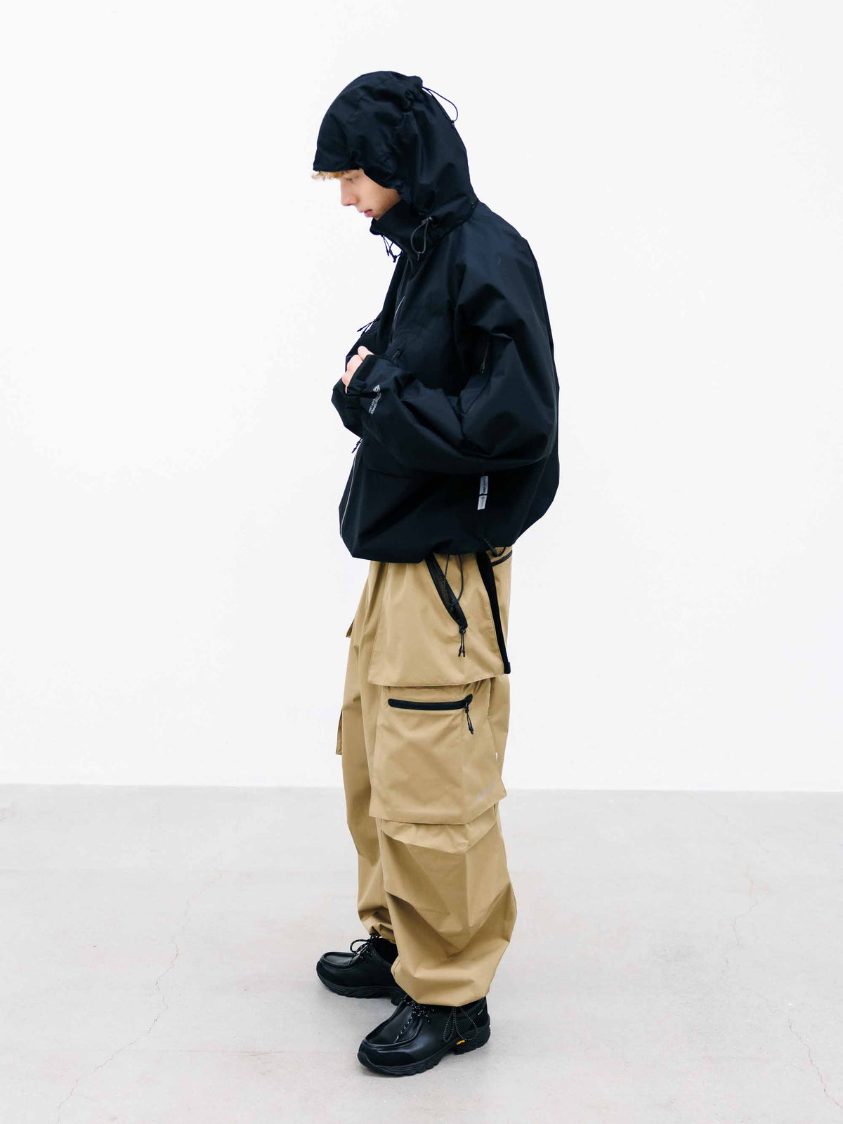 【9.26 SAT 20:00- IN STOCK】+phenix WINDSTOPPER® by GORE-TEX LABS CITY HYDRO SHED JACKET (BLACK)