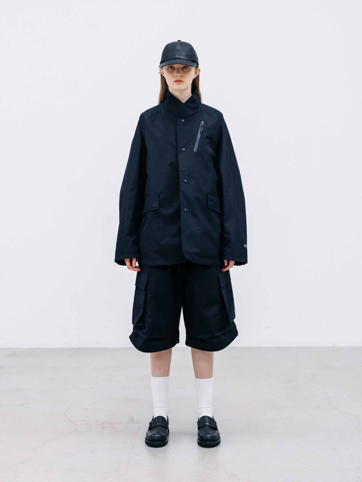 【9.26 SAT 20:00- IN STOCK】+phenix WINDSTOPPER® by GORE-TEX LABS ACTIVE CITY STORAGE JACKET (BLACK)