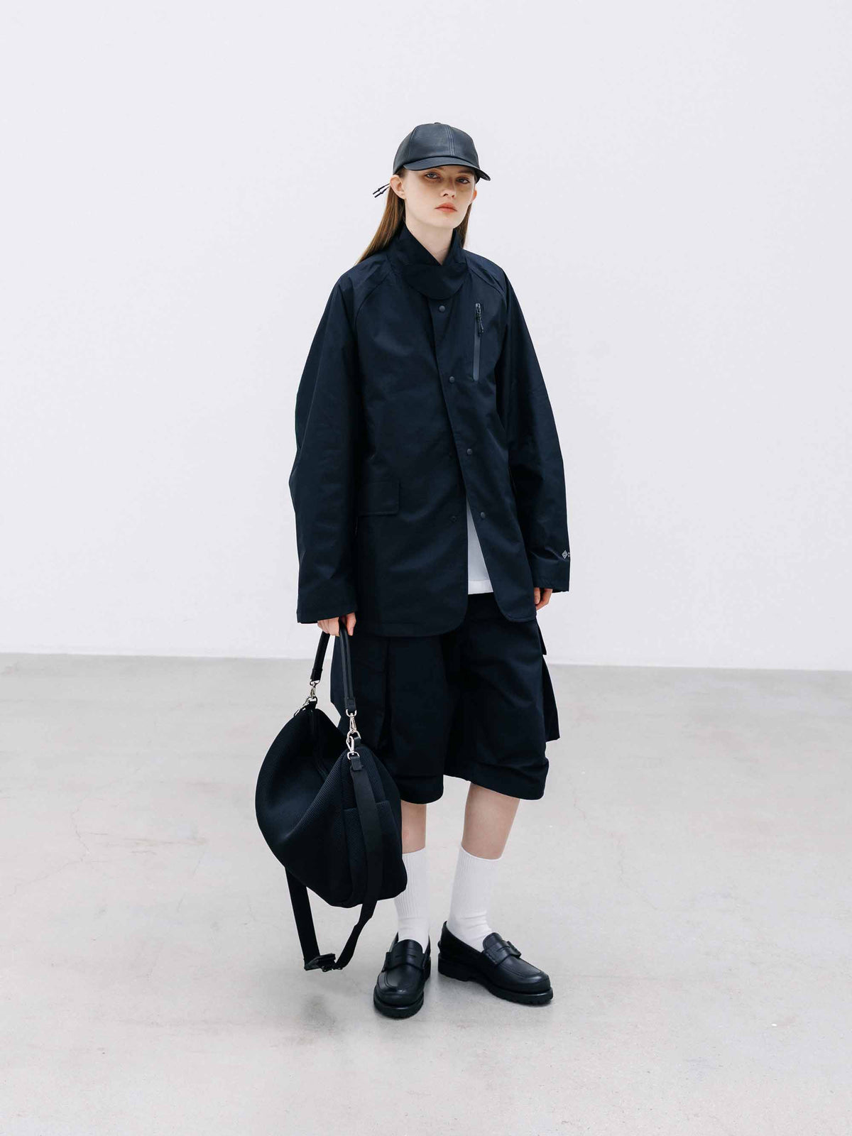 【9.12 SAT 20:00- IN STOCK】W-MESH DAYOFF BAG LARGE (BLACK)