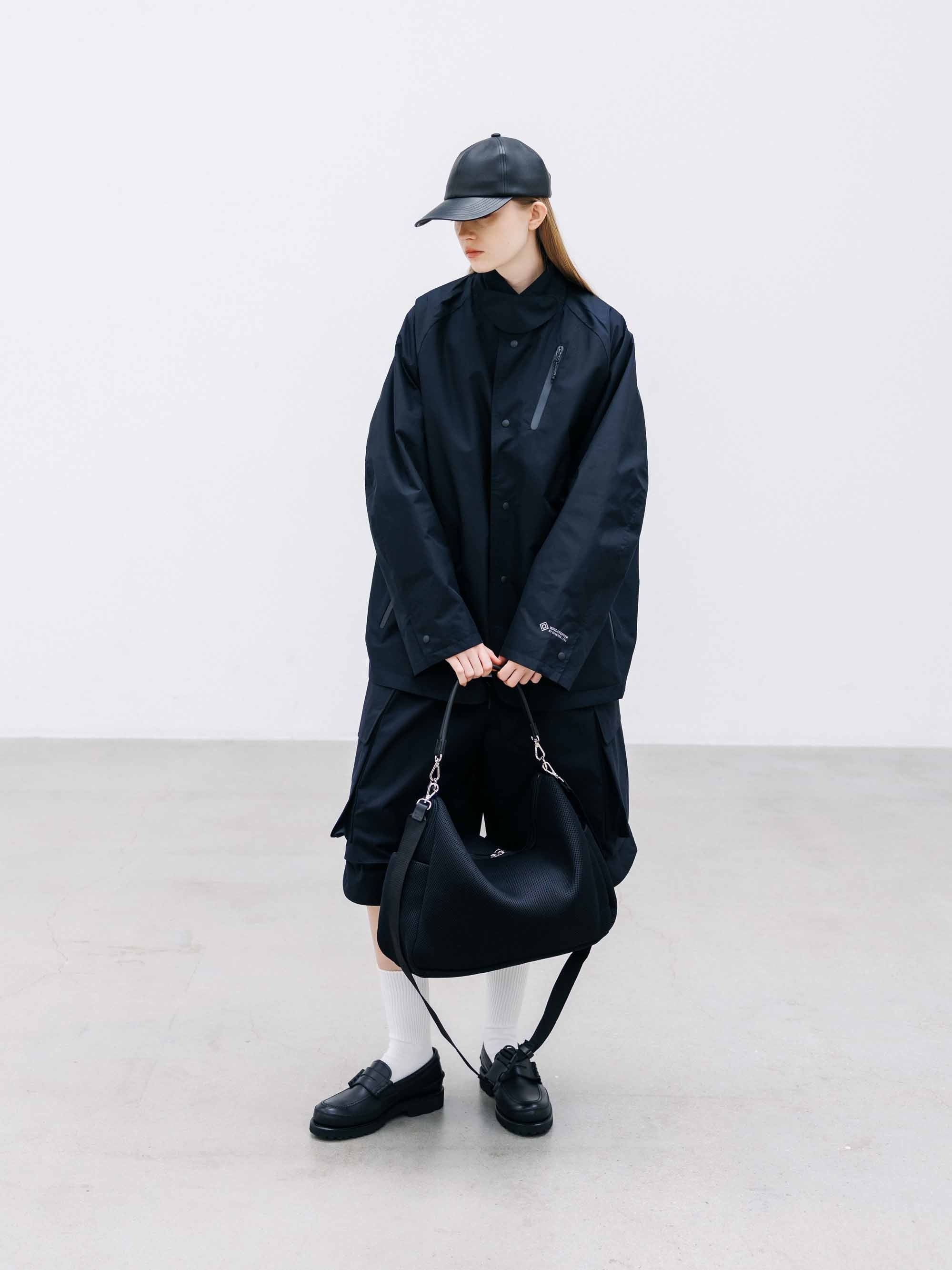 【9.12 SAT 20:00- IN STOCK】W-MESH DAYOFF BAG LARGE (BLACK)
