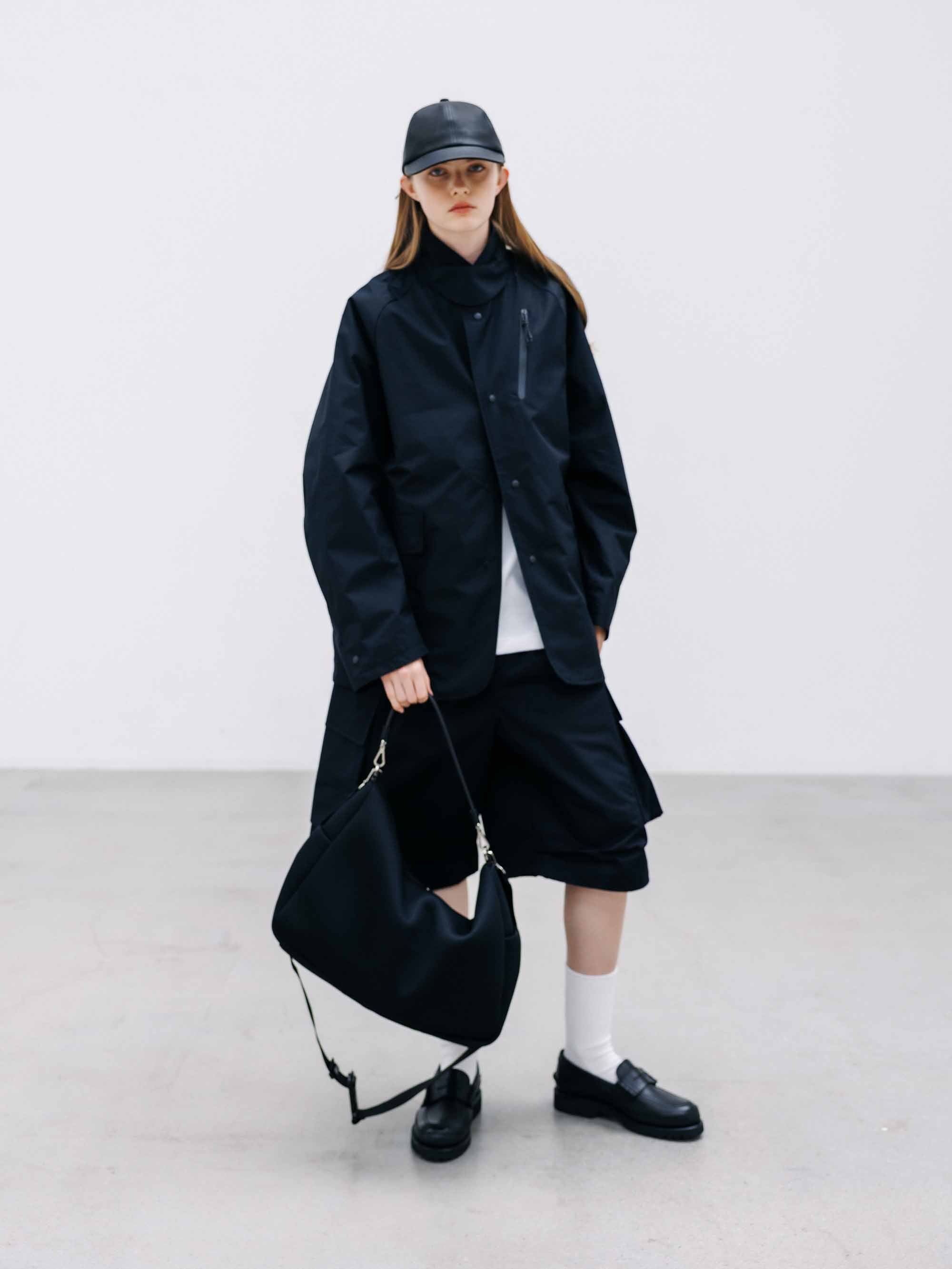 【9.12 SAT 20:00- IN STOCK】W-MESH DAYOFF BAG LARGE (BLACK)