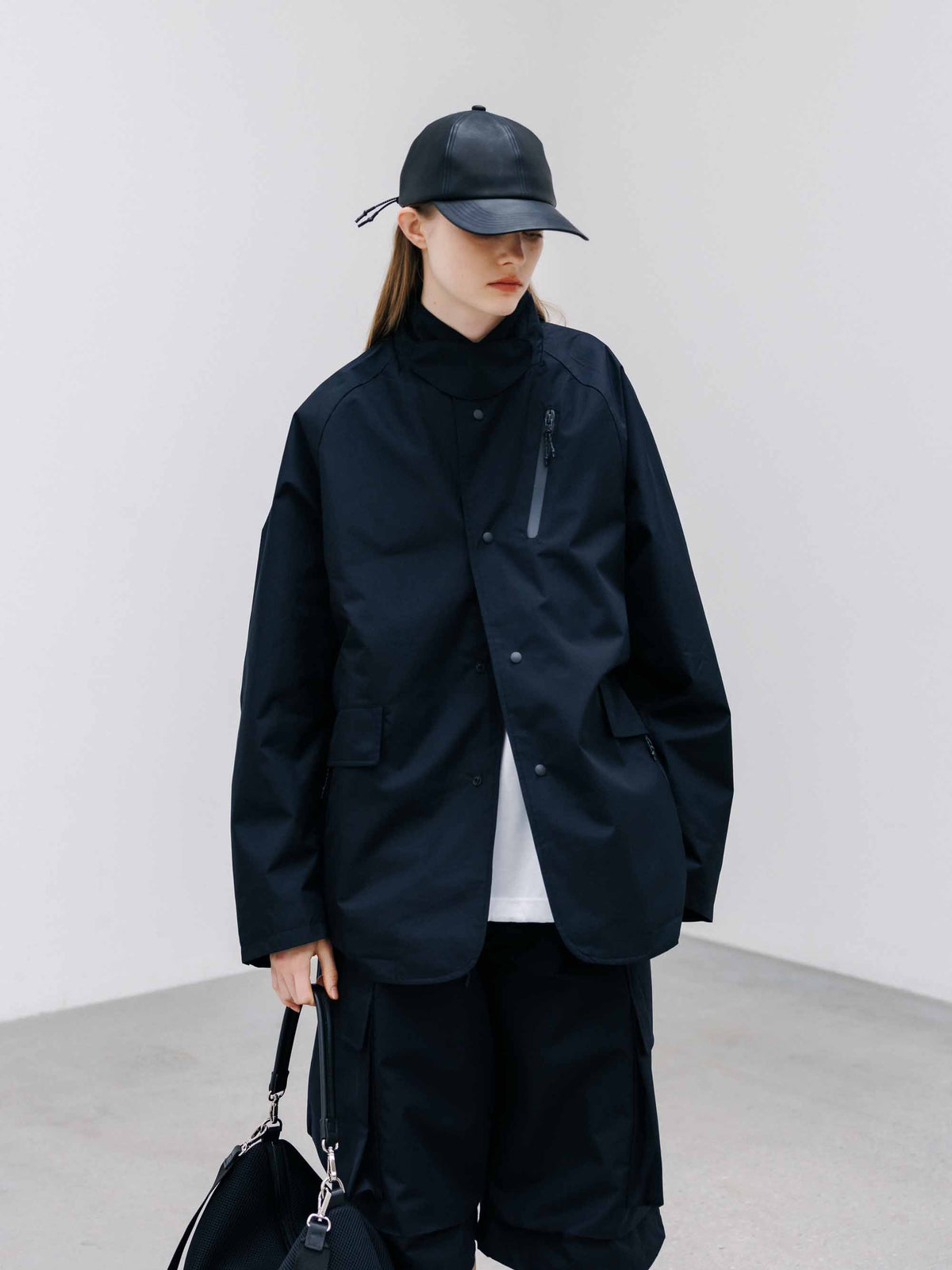 【9.26 SAT 20:00- IN STOCK】+phenix WINDSTOPPER® by GORE-TEX LABS ACTIVE CITY STORAGE JACKET (BLACK)