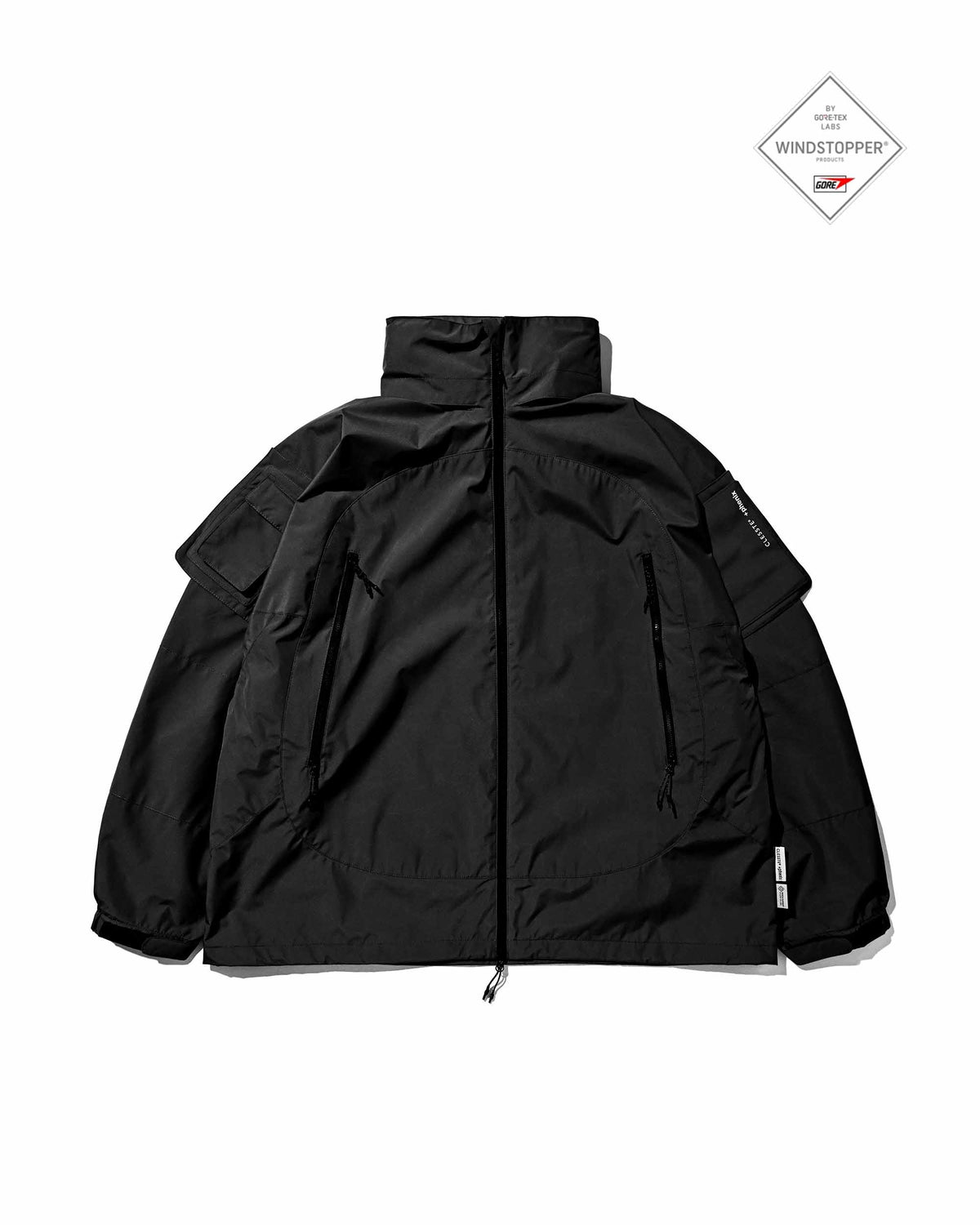 【9.23 WED 20:00- IN STOCK】+phenix WINDSTOPPER® by GORE-TEX LABS CITY MILITARY JACKET (BLACK)