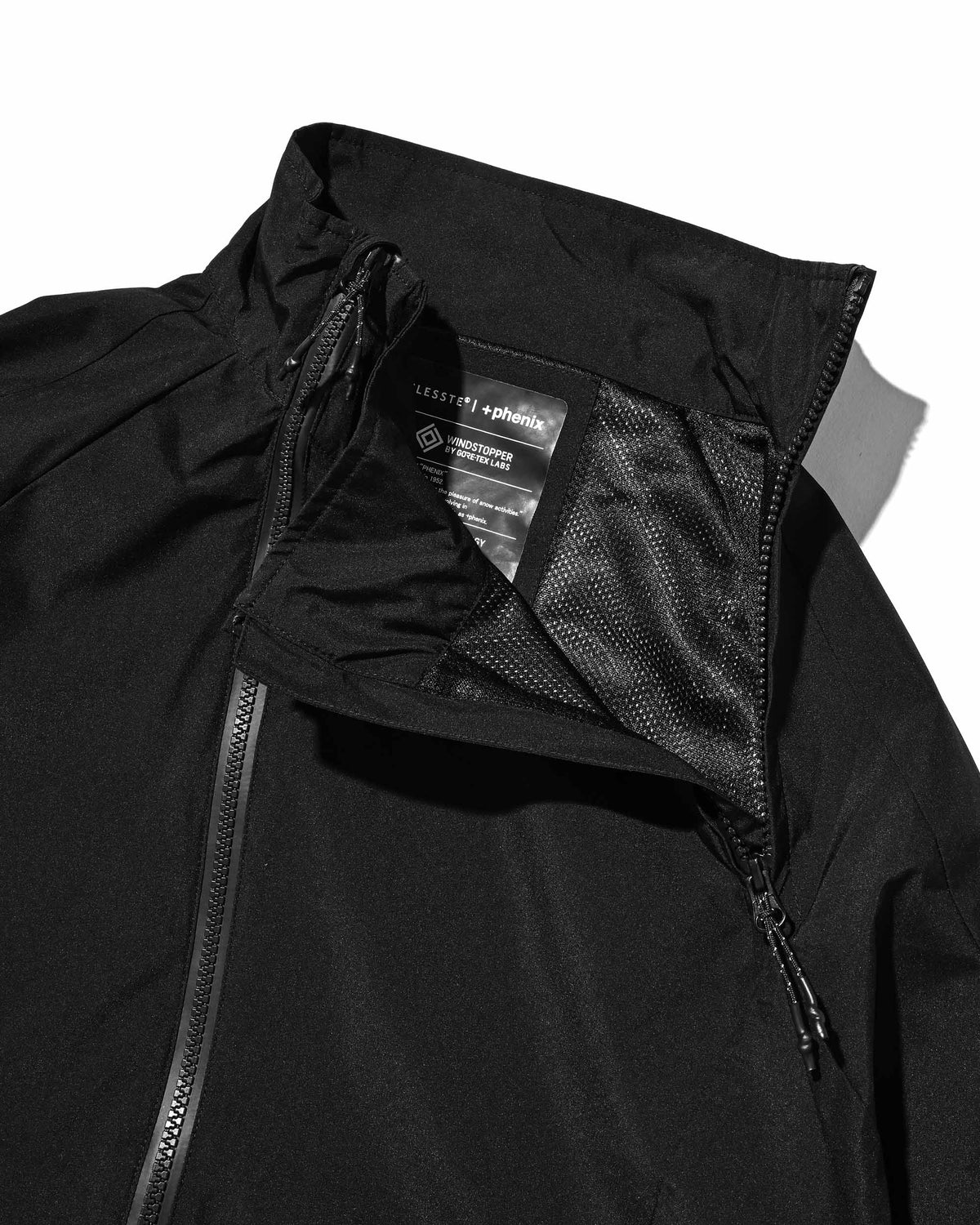 【9.26 SAT 20:00- IN STOCK】+phenix WINDSTOPPER® by GORE-TEX LABS CITY SIDEWINDER JACKET (BLACK)