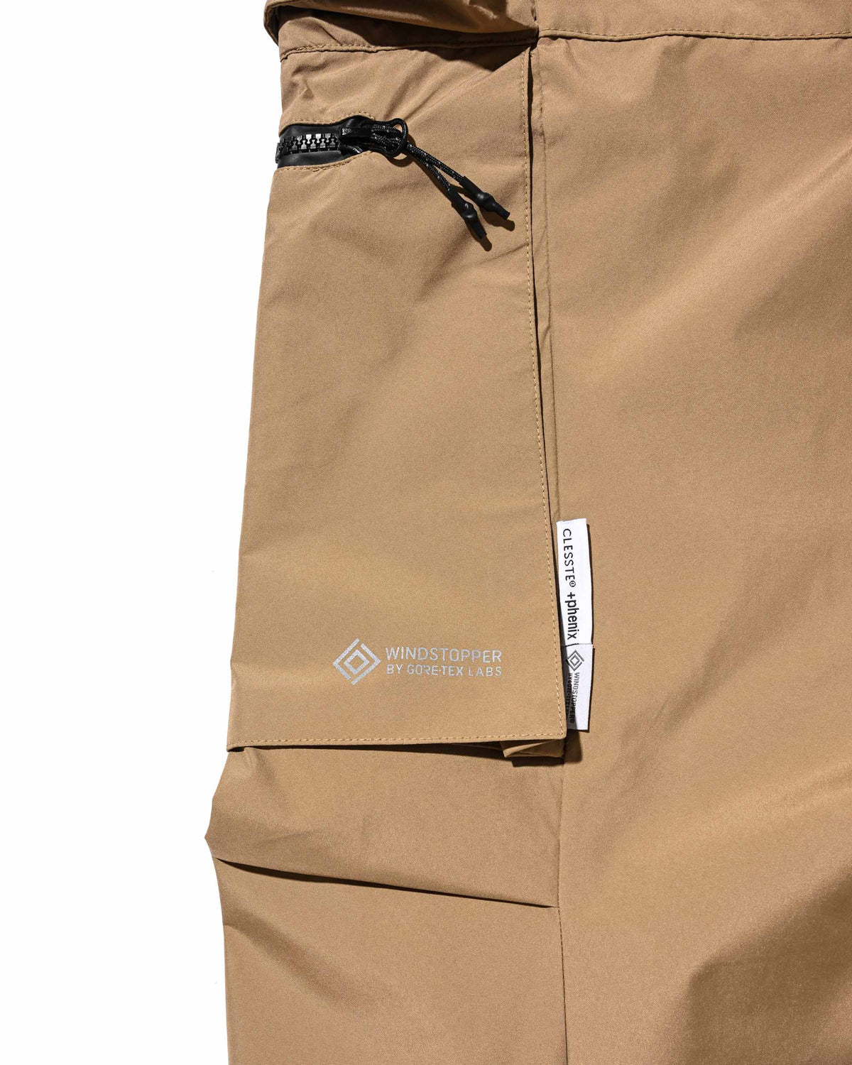 【9.26 SAT 20:00- IN STOCK】+phenix WINDSTOPPER® by GORE-TEX LABS CITY MILITARY CURVE PANTS (CAMEL BEIGE)
