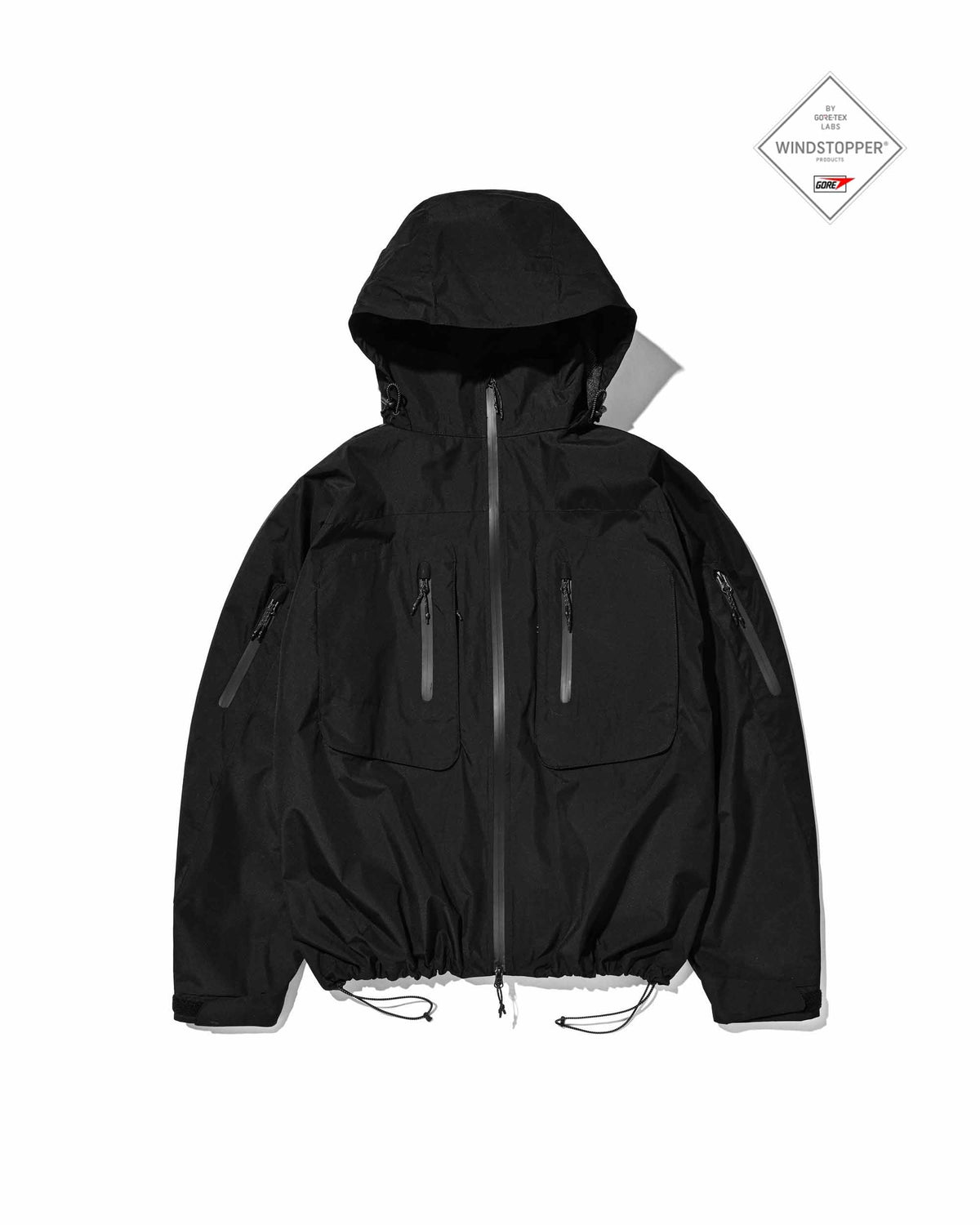 【9.26 SAT 20:00- IN STOCK】+phenix WINDSTOPPER® by GORE-TEX LABS CITY HYDRO SHED JACKET (BLACK)