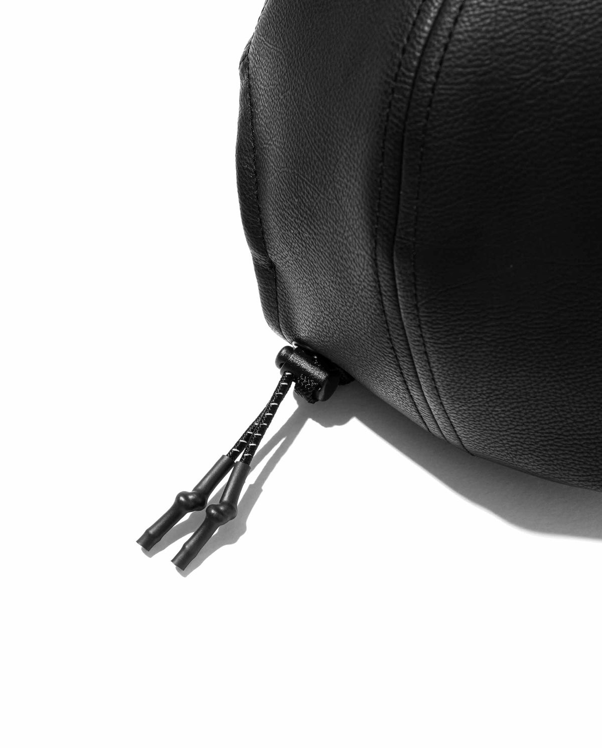 【9.16 WED 20:00- IN STOCK】"C"SYNTHETIC SKIN-TEX CITY CAP (BLACK)