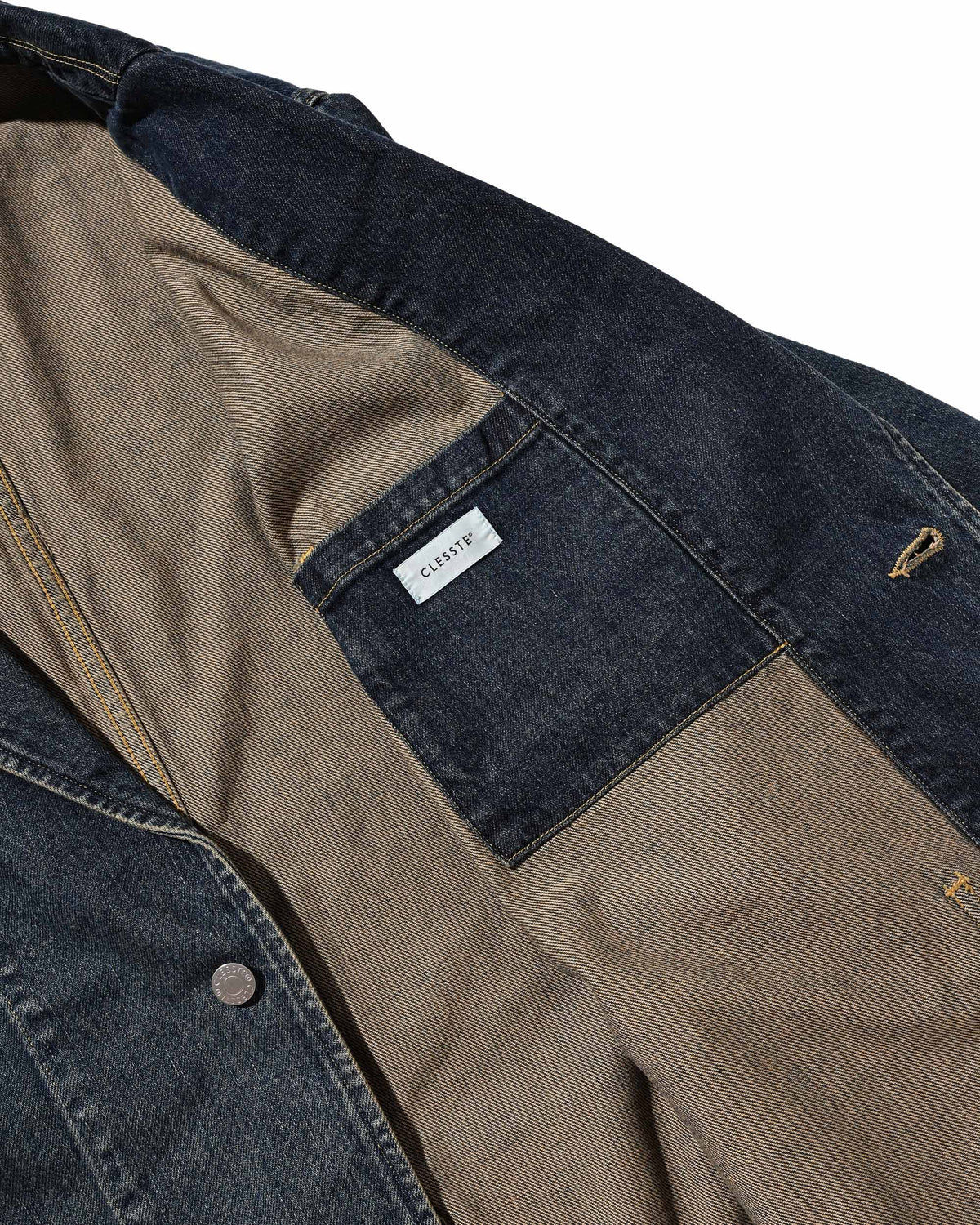 【9.19 SAT 20:00- IN STOCK】VINTAGE DYED SELVEDGE DENIM CITY WORKER TAILORED JACKET (VINTAGE INDIGO)