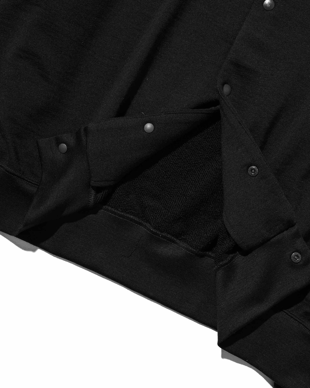 【10.14 WED 20:00- IN STOCK】 WOOL SWEAT CREW NECK CARDIGAN (BLACK)