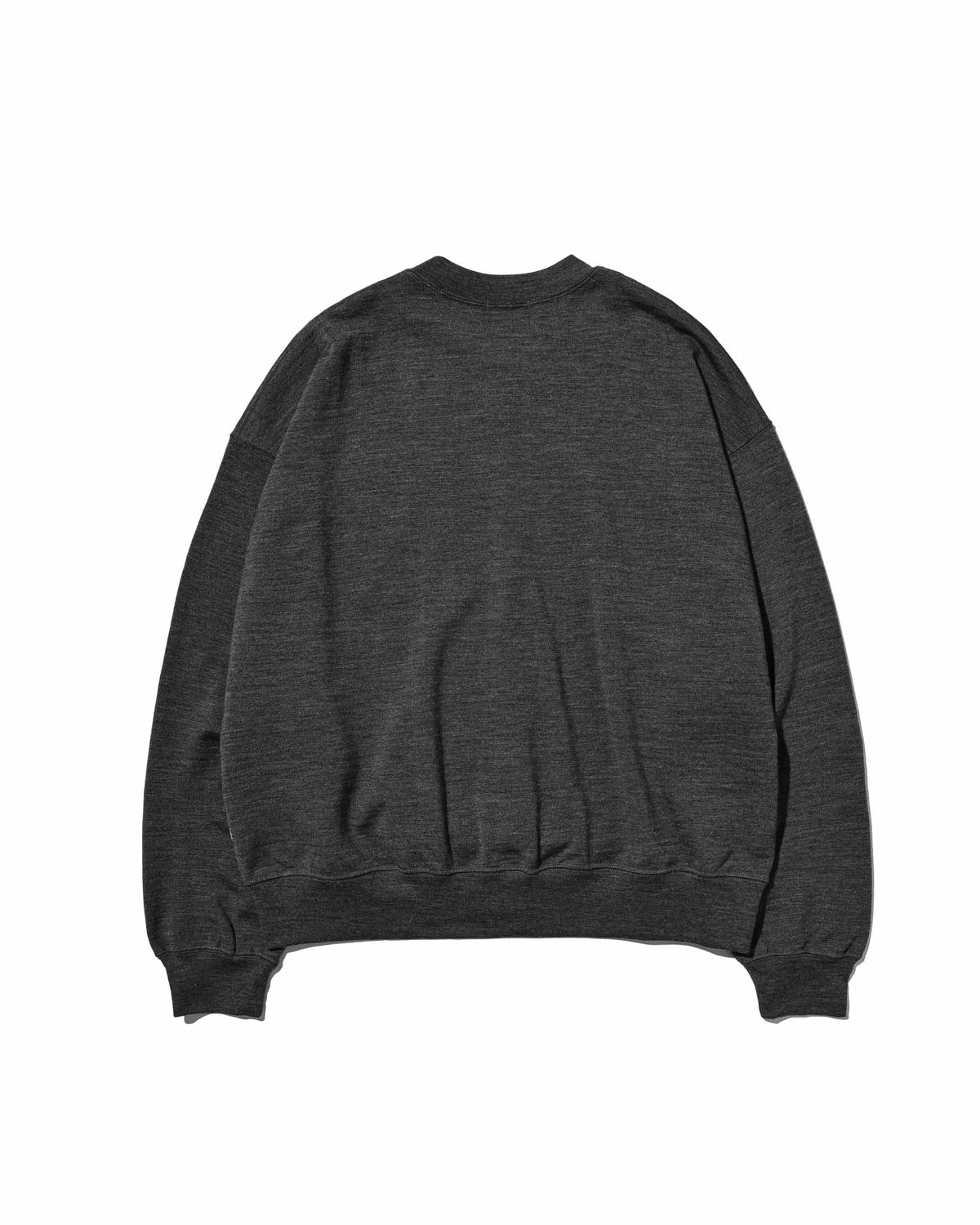 【10.14 WED 20:00- IN STOCK】 WOOL SWEAT CREW NECK CARDIGAN (GRAY)