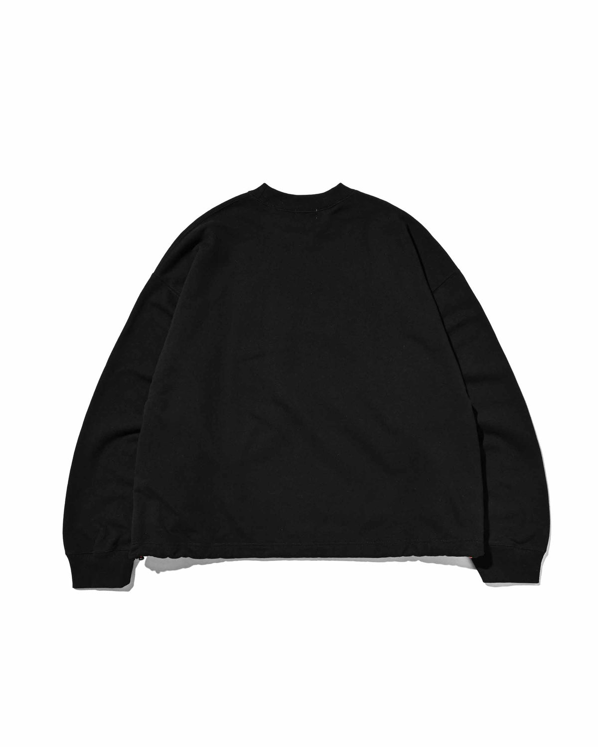 【9.23 WED 20:00- IN STOCK】"C×CONCEPT" SWEATSHIRT WITH DRAWSTRINGS (BLACK)