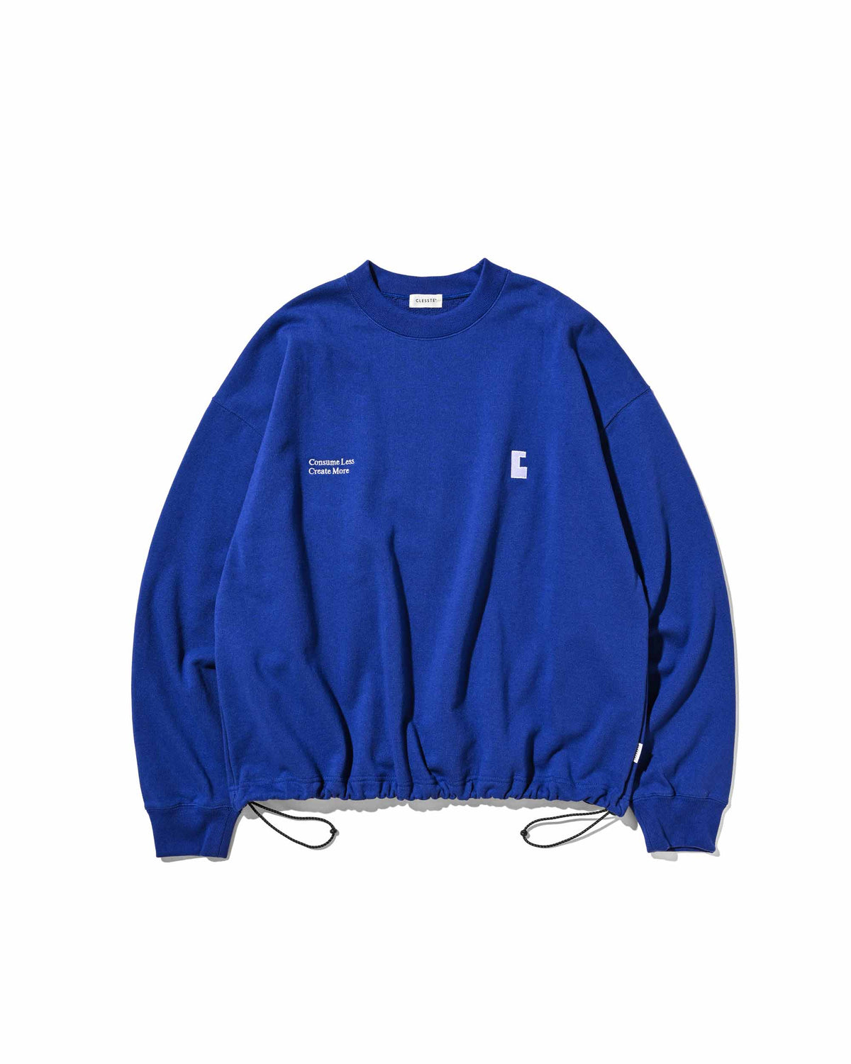 【9.23 WED 20:00- IN STOCK】"C×CONCEPT" SWEATSHIRT WITH DRAWSTRINGS (BLUE)