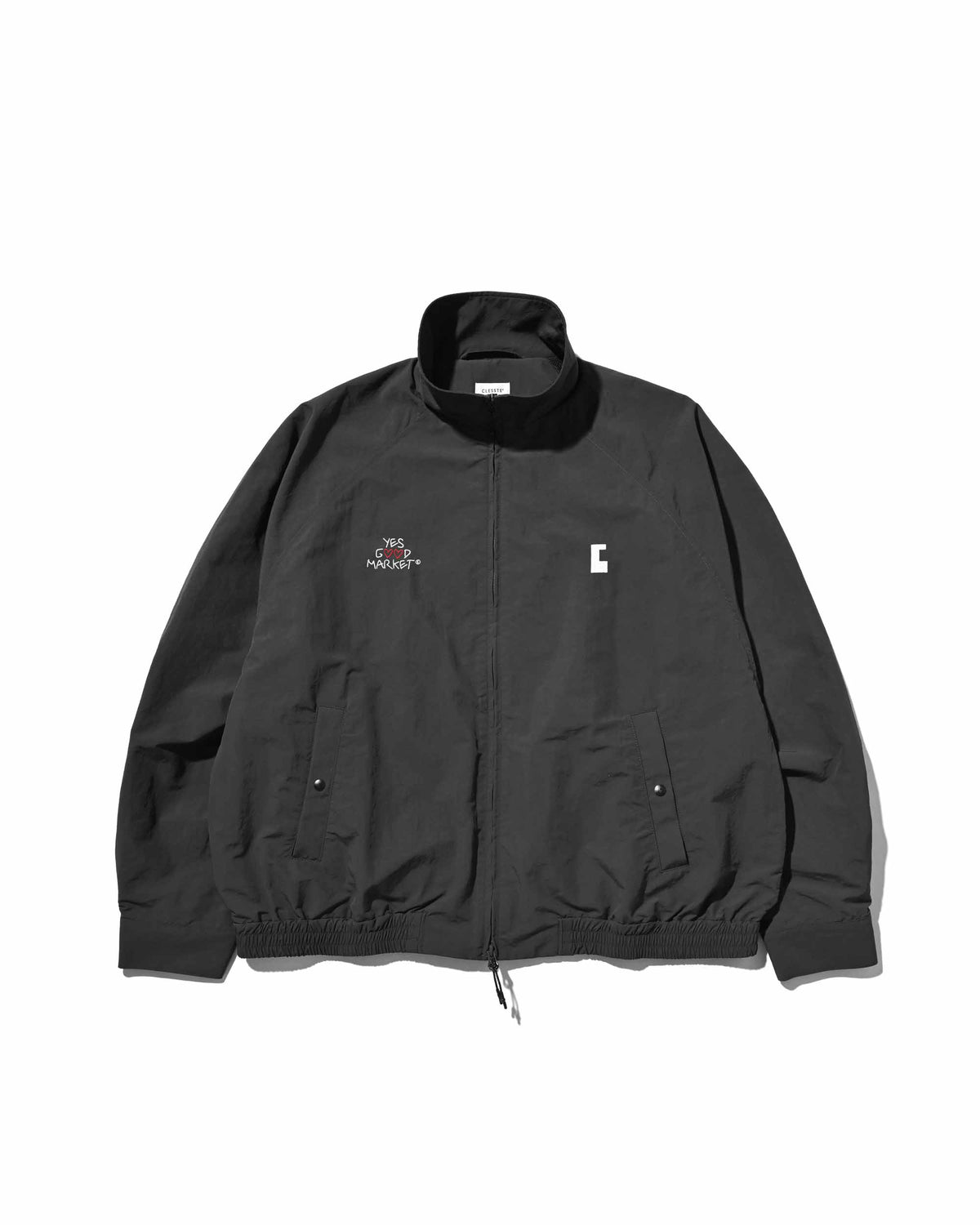 【10.4 SUN 20:00- IN STOCK】【LIMITED】 “YES G♡♡D MARKET" ACTIVE CITY UNIFORM UTILITY JACKET (GRAY)