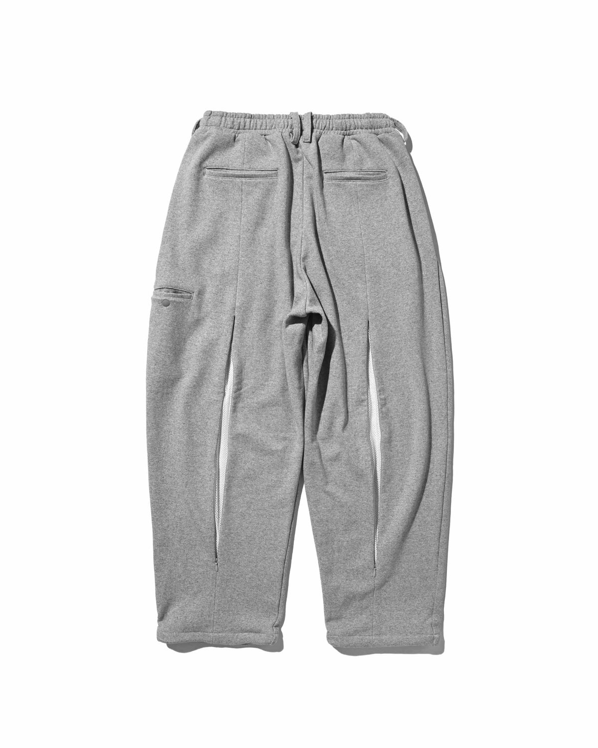 【10.4 SUN 20:00- IN STOCK】【LIMITED】 “C×YES GOOD MARKET" CITY UNIFORM VENTILATION SWEATPANTS (TOP GRAY)