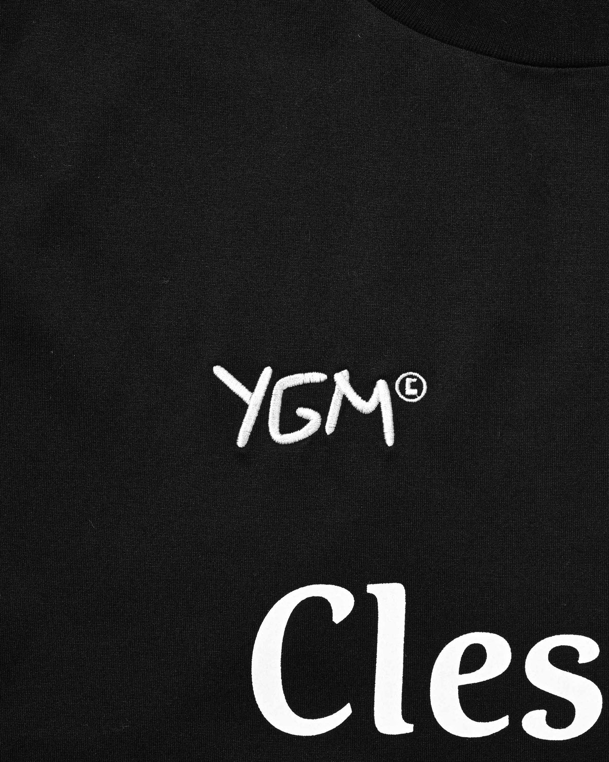 【10.4 SUN 20:00- IN STOCK】【LIMITED】 “YES GOOD MARKET" CITY S/S GAME T-SHIRT WITH DRAWSTRINGS (BLACK)