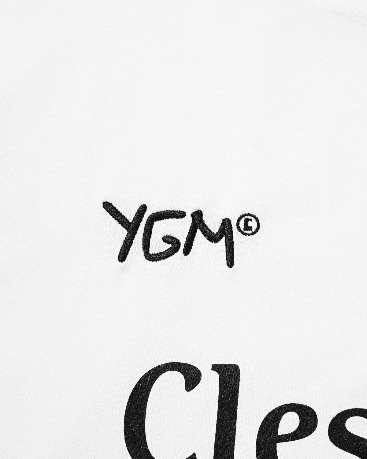 【10.4 SUN 20:00- IN STOCK】【LIMITED】 “YES GOOD MARKET" CITY S/S GAME T-SHIRT WITH DRAWSTRINGS (WHITE)